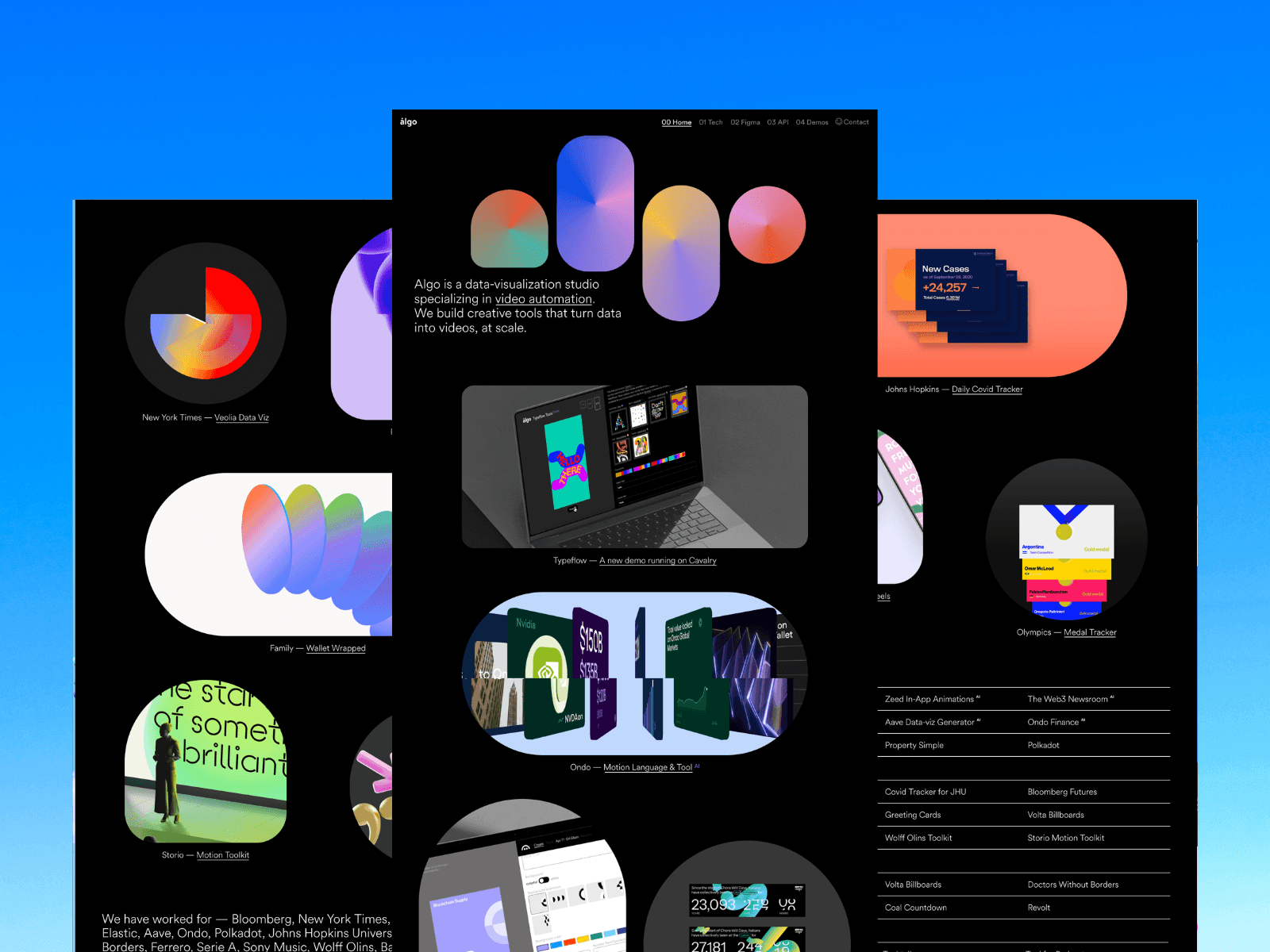 Algo TV - Video Automation Landing page Design