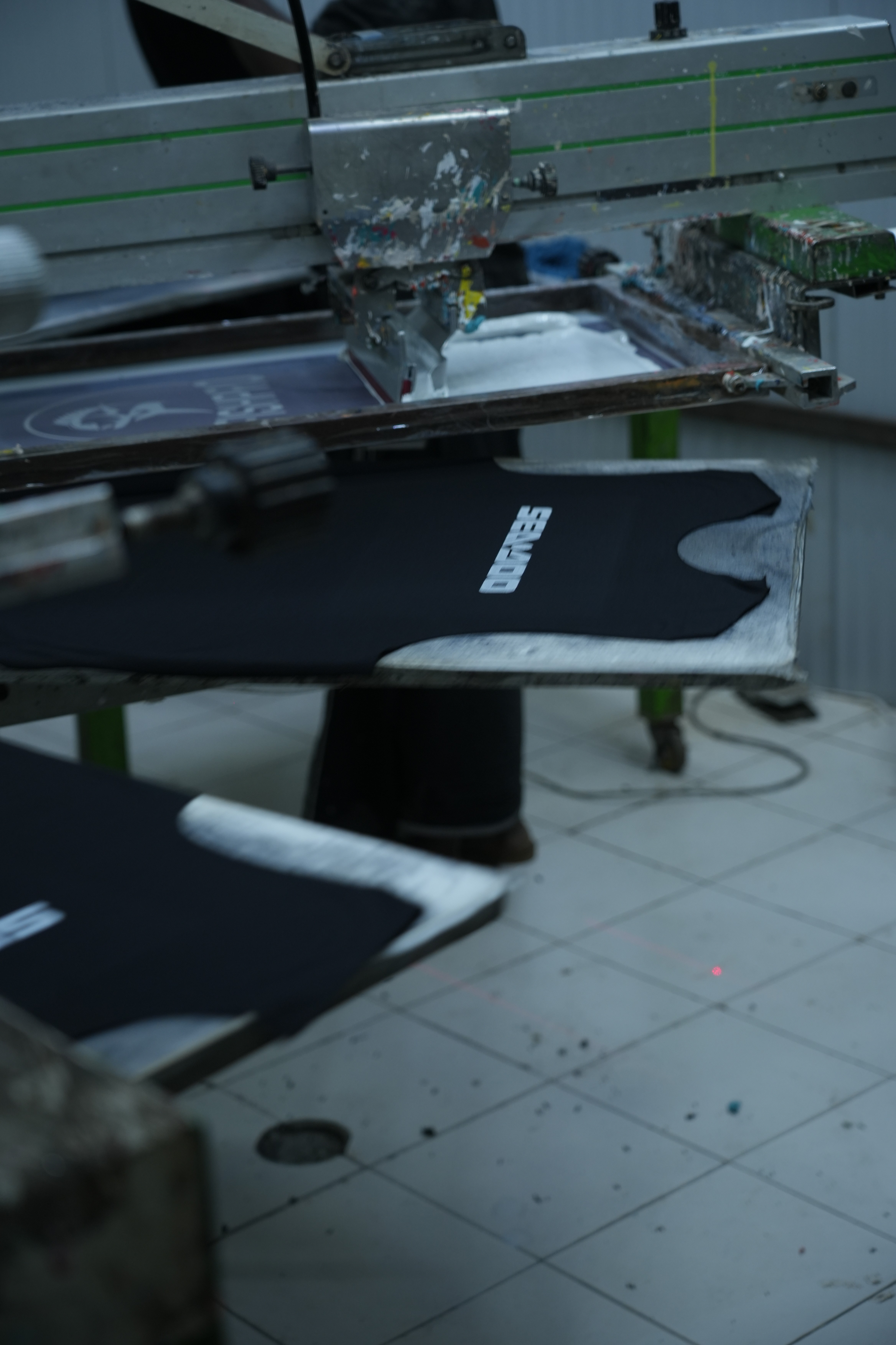 abstract orange butterfly with a light blue background