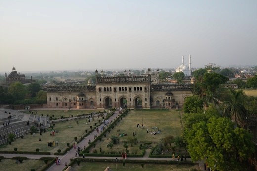 Lucknow historic landmark for the Lucknow to Kanpur route