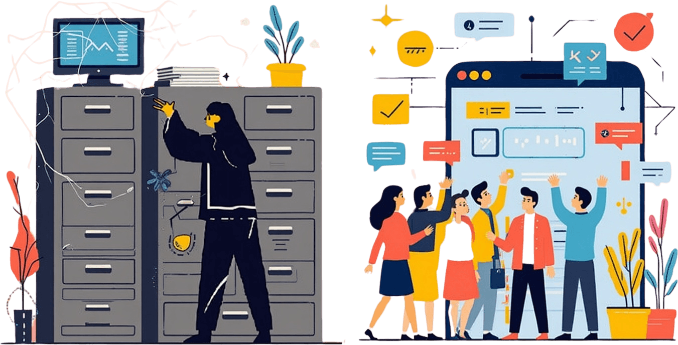 Traditional intranet versus modern employee engagement platform 