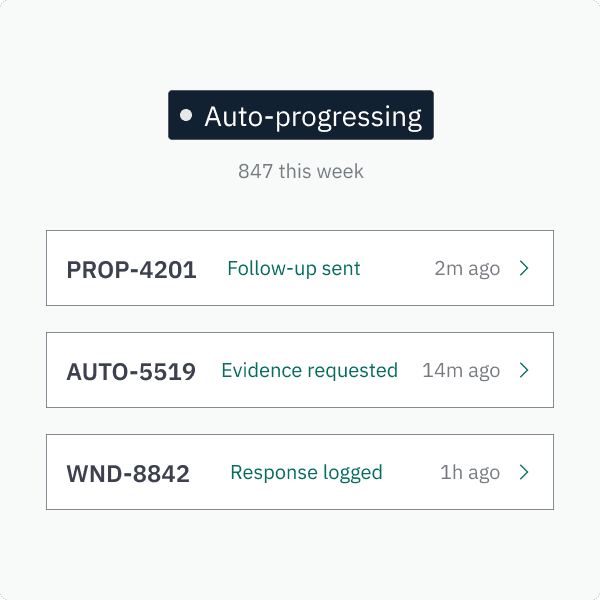 Auto progressing illustration
