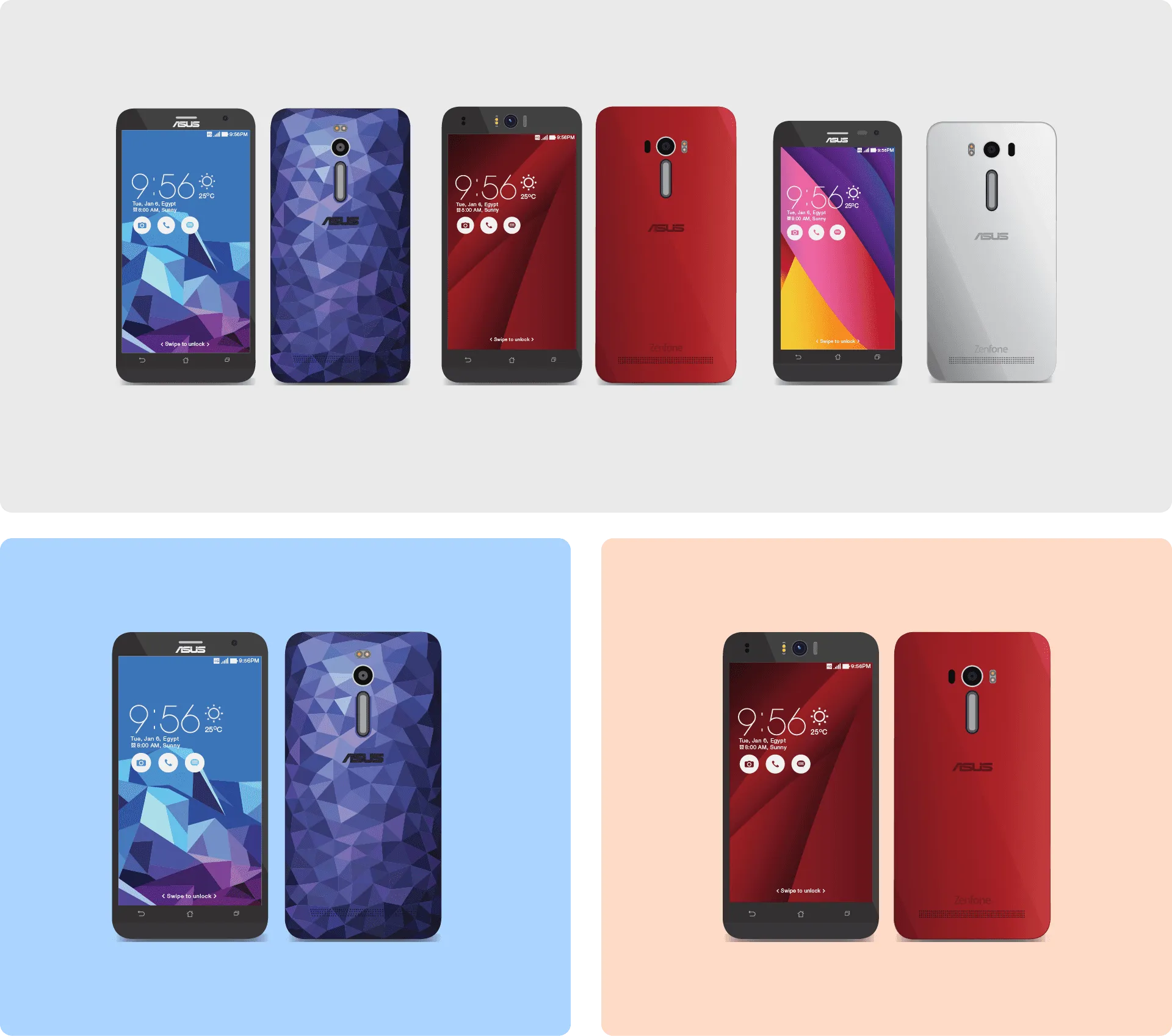 ASUS Zenfone Illustrations