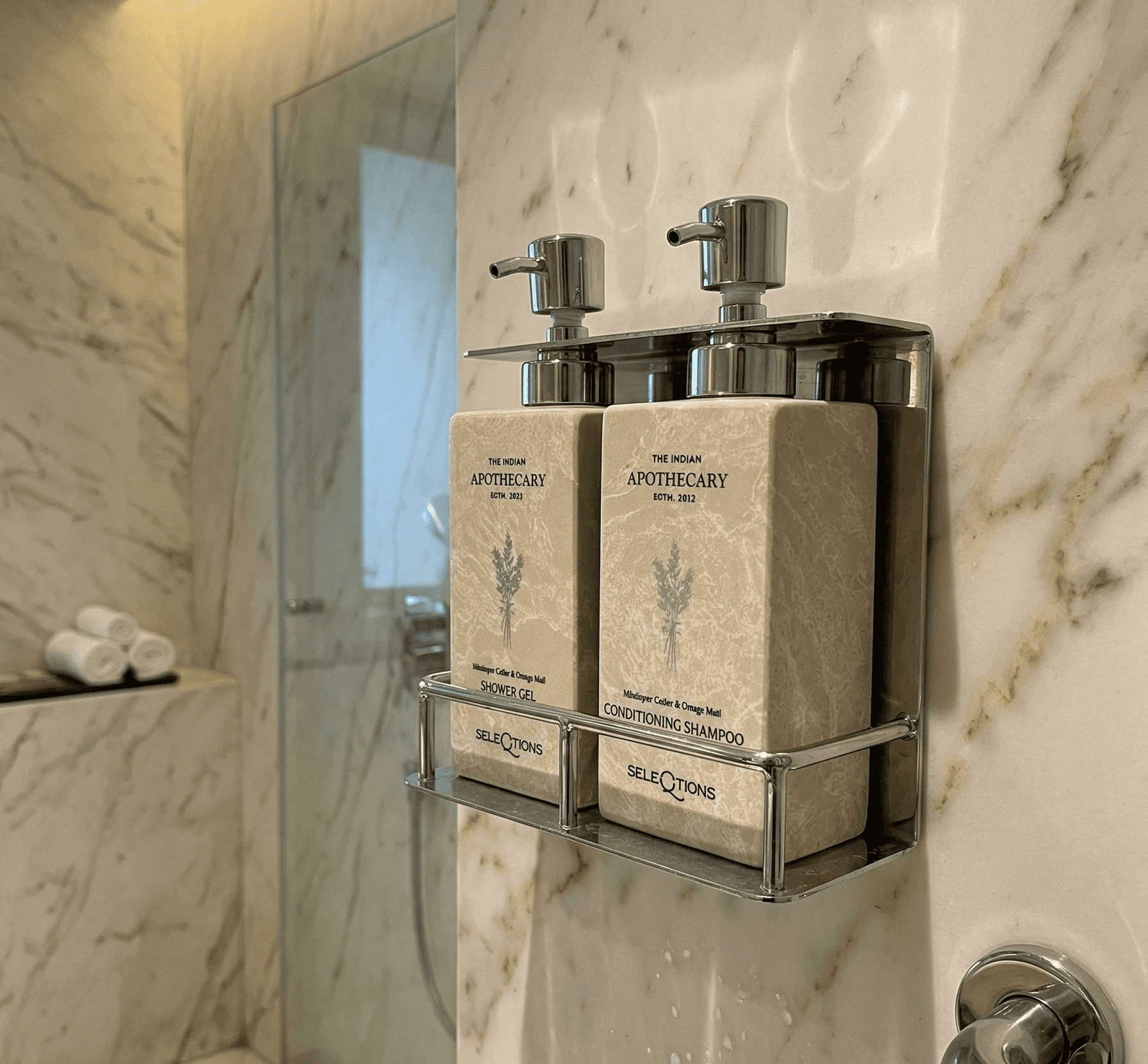 wall mounted bathroom stonedispenser