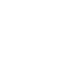 Simple white outline icon of a house roof with a chimney