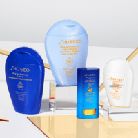 Shiseido sunscreen products
