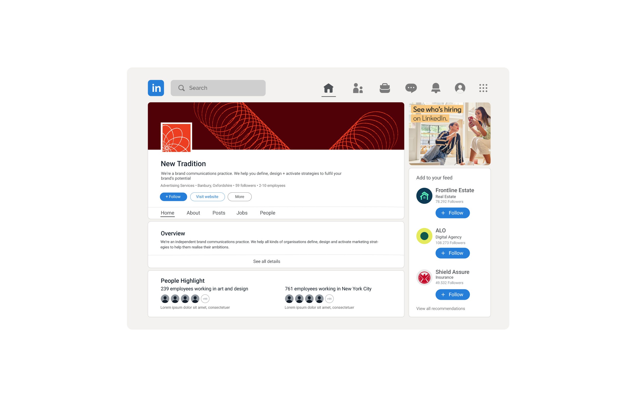 linkedin banner design