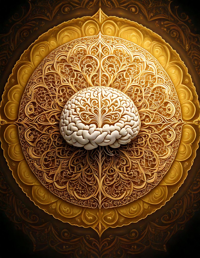 Cérebro num arranjo contextual hipnótico e controlado