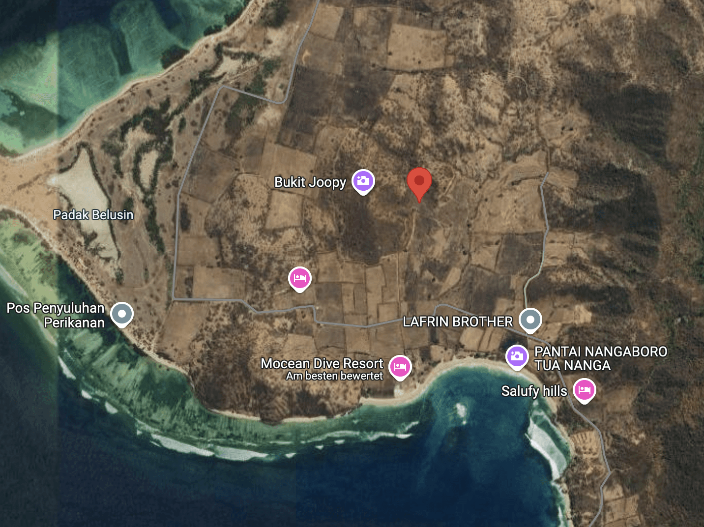 Map of Location of Plot 03, Western Sumbawa