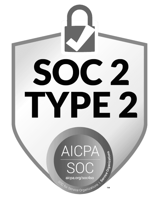 Complies with SOC 2 Type II requirements.