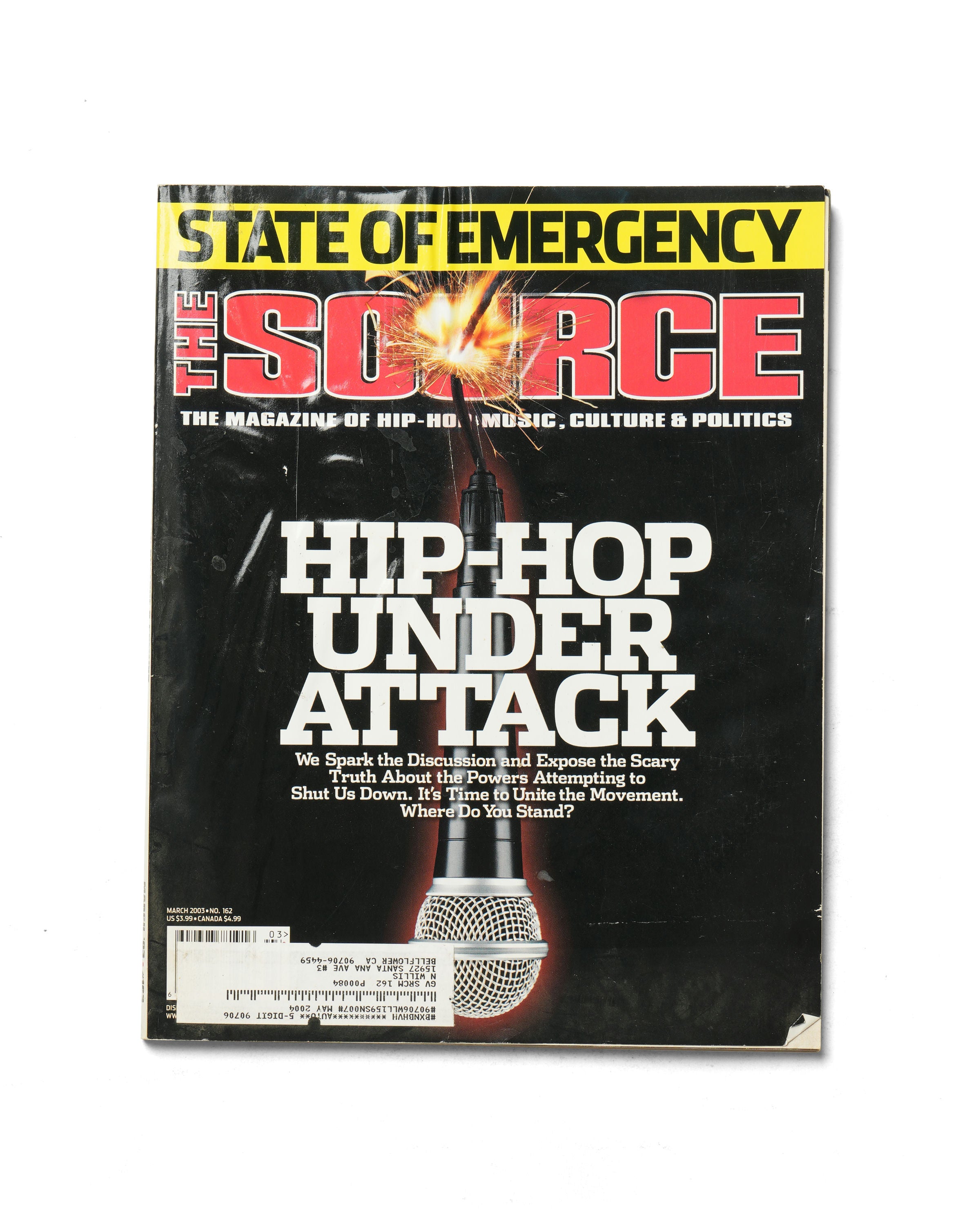 The Source - March 2003 - Front Cover