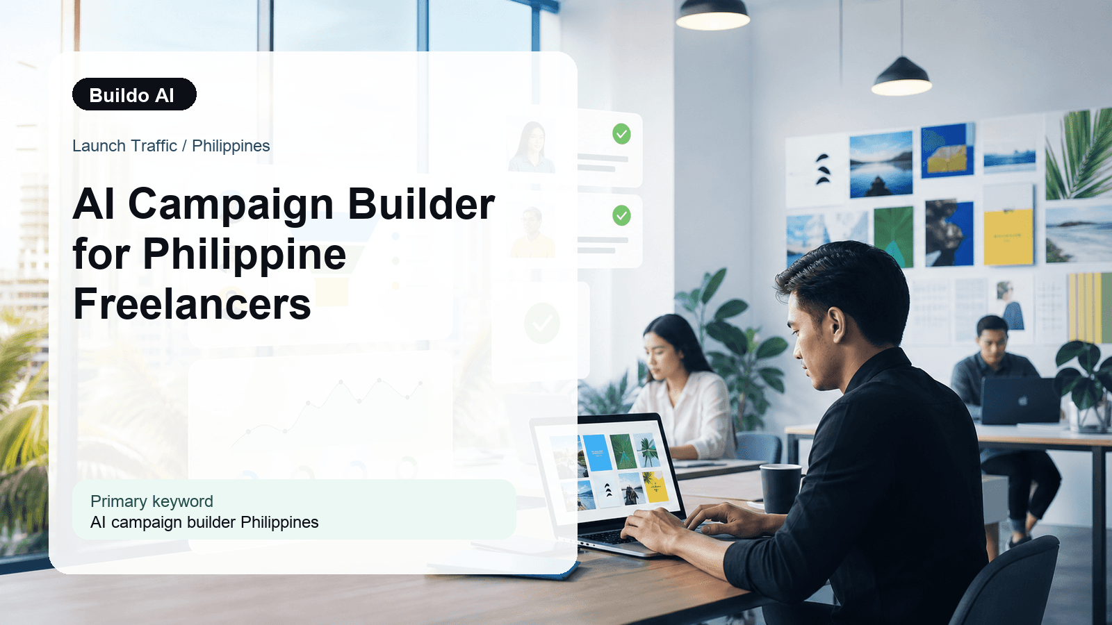 AI Campaign Builder for Philippine Freelancers - Buildo AI launch traffic blog cover