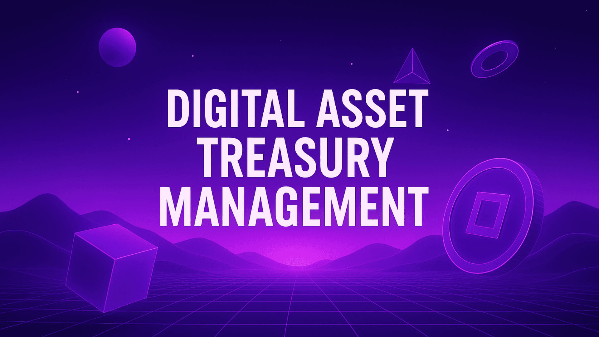 Building a Digital Asset Treasury