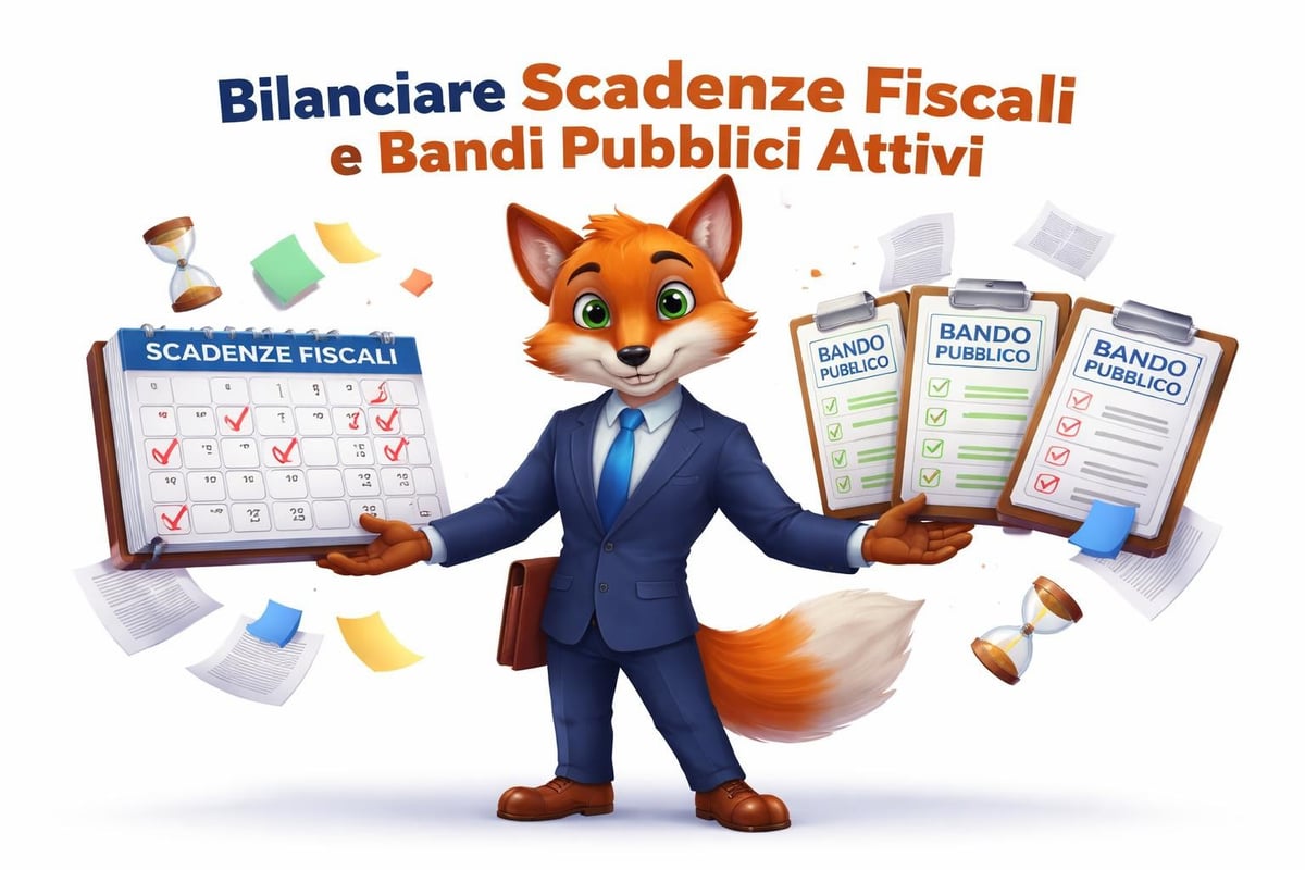 Gestione simultanea deadline fiscali e bandi