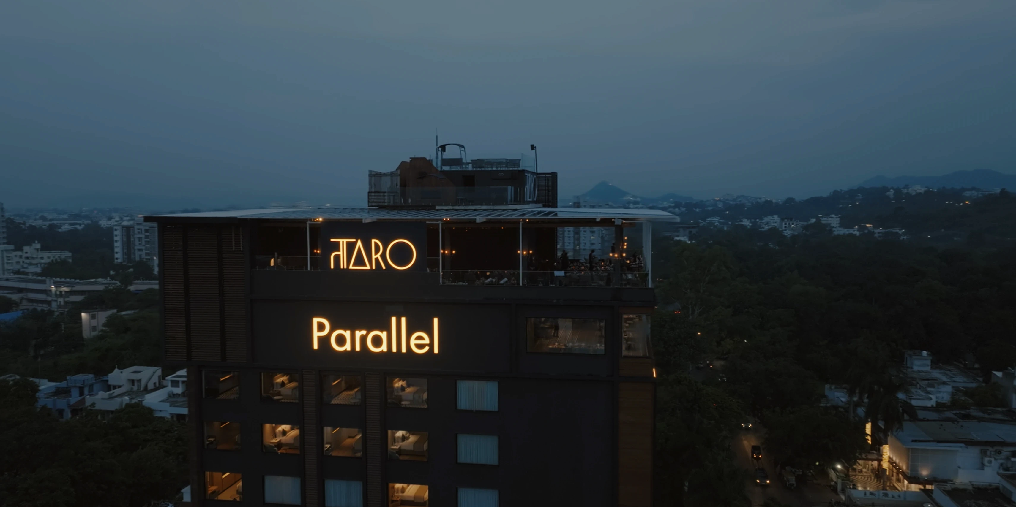 Film still from Parallel hotel, Udaipur — brand film by Tushar Rajpurohit