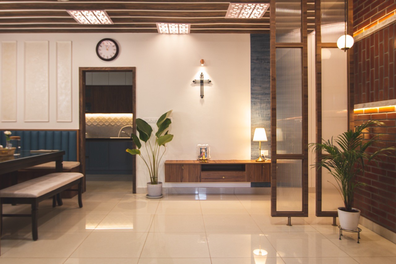 Traditional Modern Brick Aesthetic Interior Design