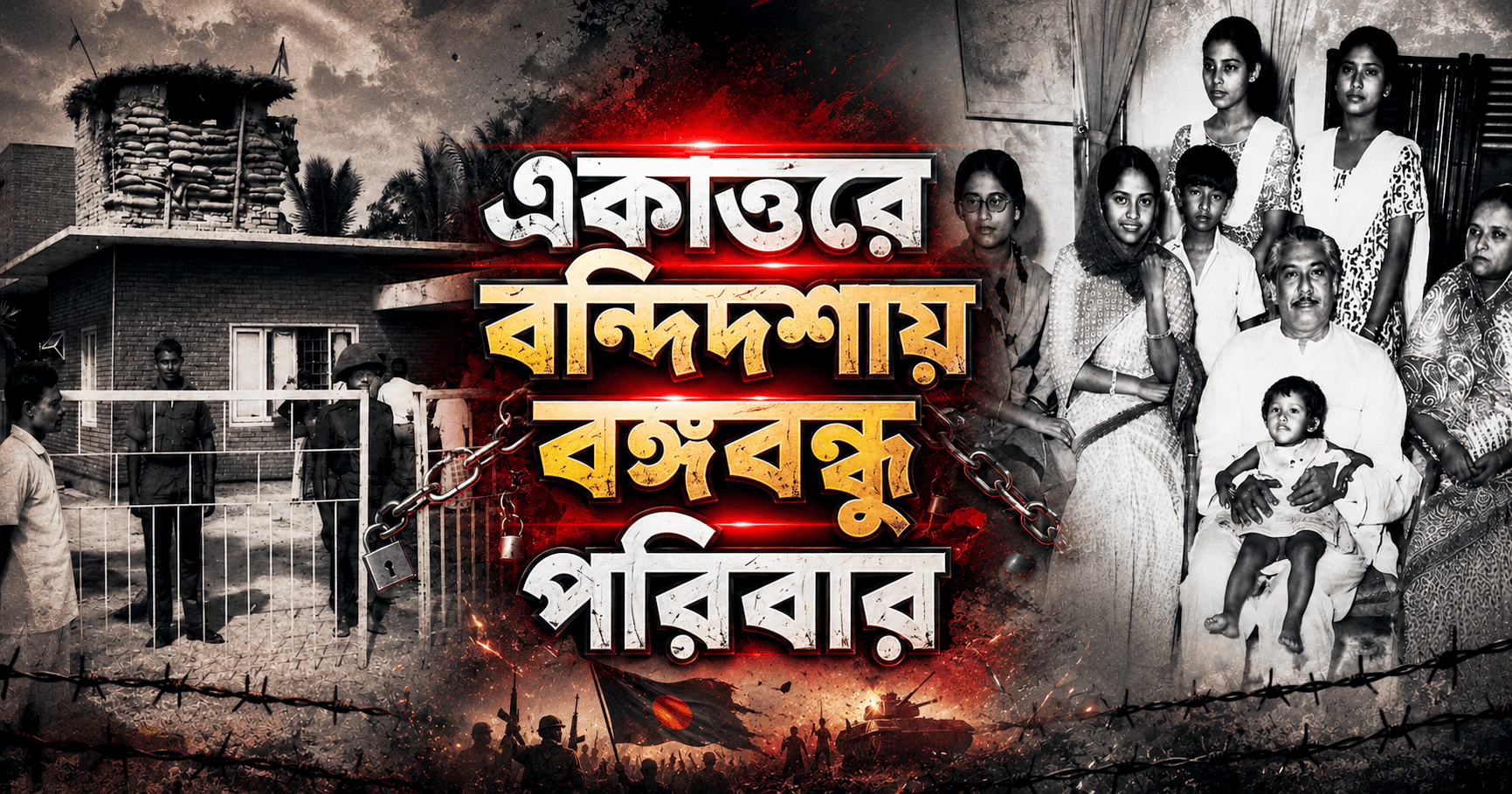 একাত্তরের মুক্তিযুদ্ধকালীন সময়ে বন্দিদশায় কেমন ছিল বঙ্গবন্ধু পরিবার?