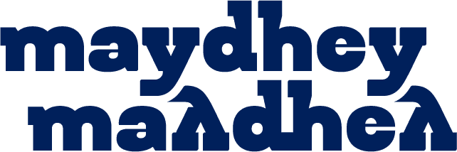 Logo bleu MaydheyMaydhey