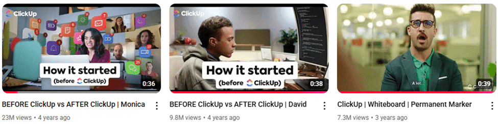 Marketing Spotlight: ClickUp Marketing Strategy Top-Performing Content