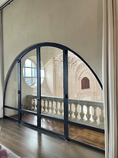 Vitres de plafond propres