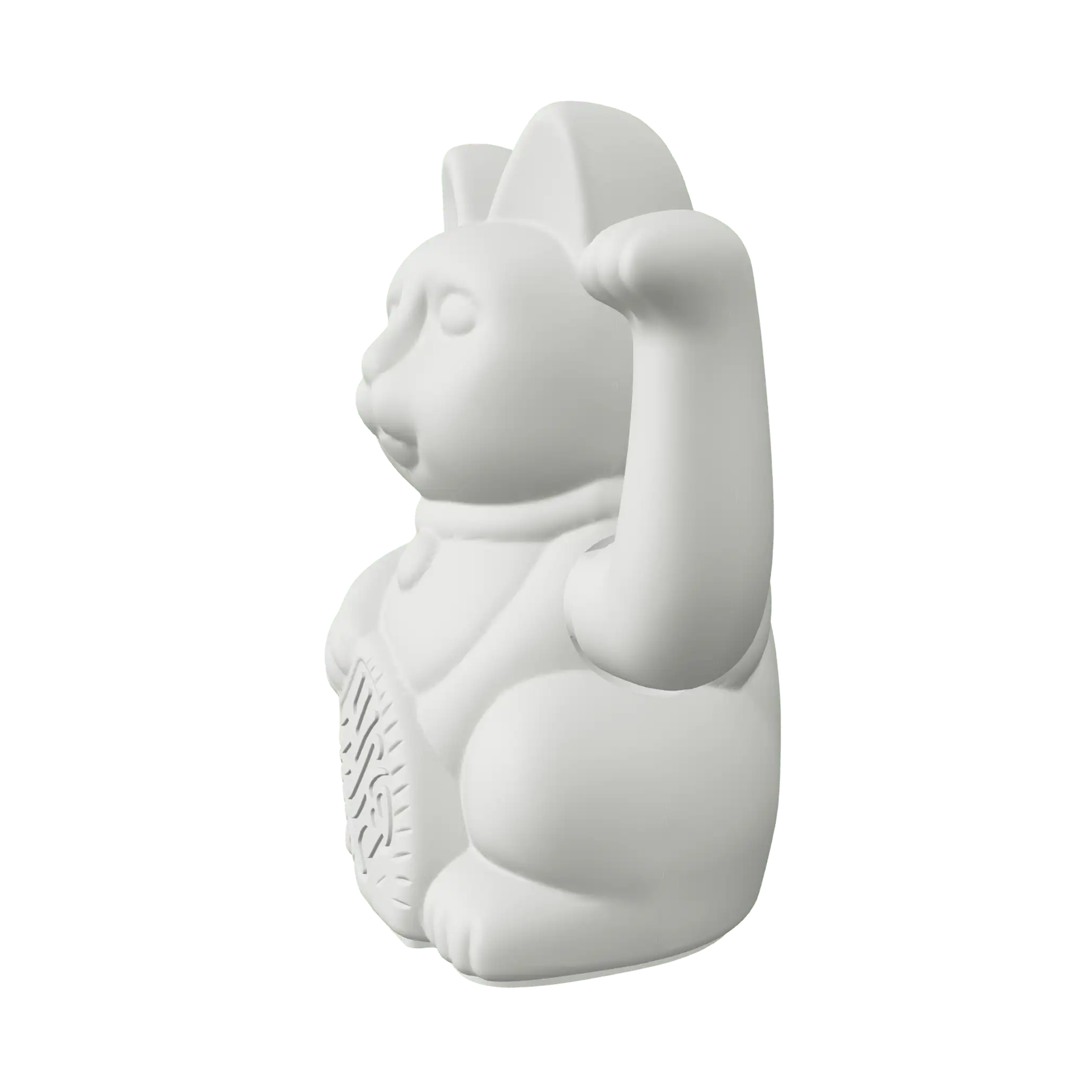 Donkey Lucky Cat White (Side)
