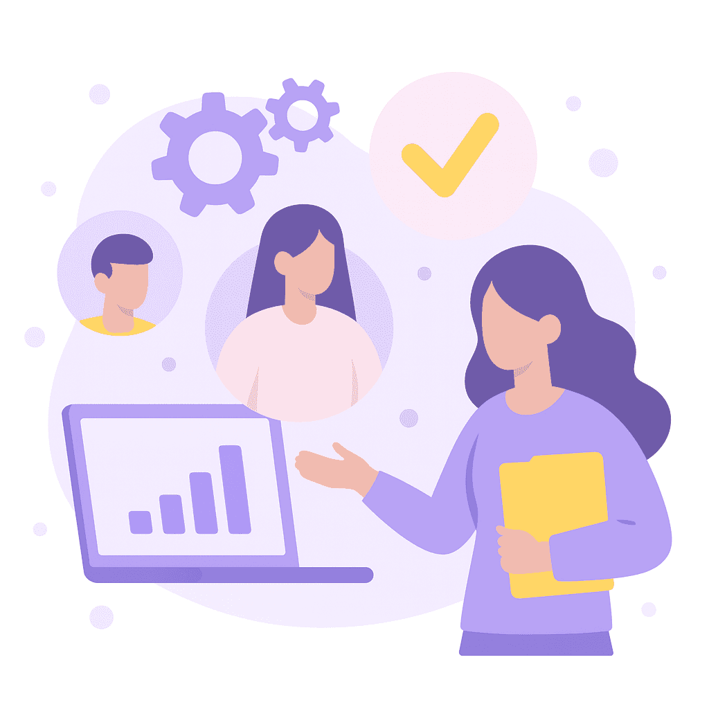 A sustainability report of a company