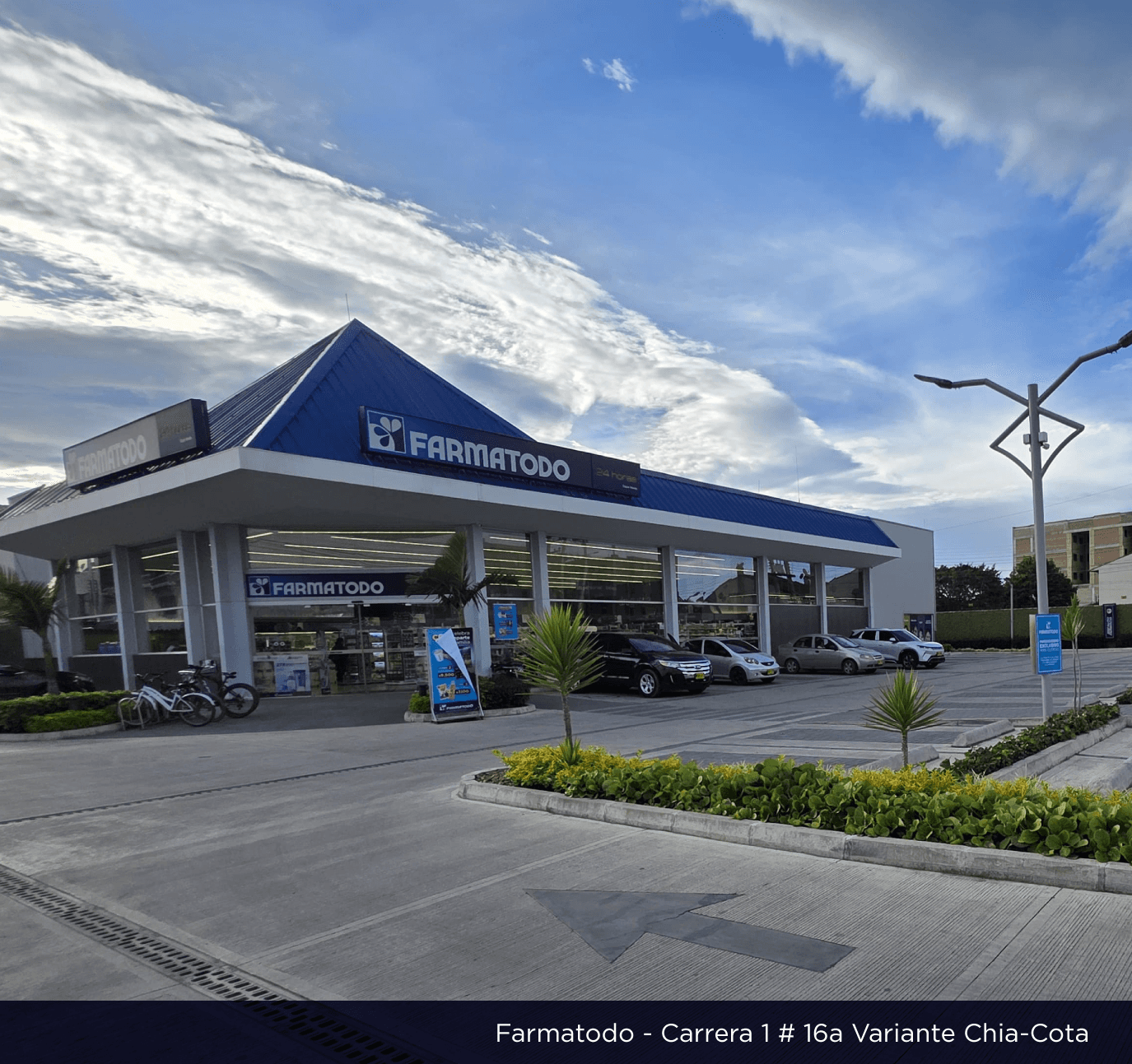 Proyecto Build to Suit para Farmatodo en Chía-Cota.