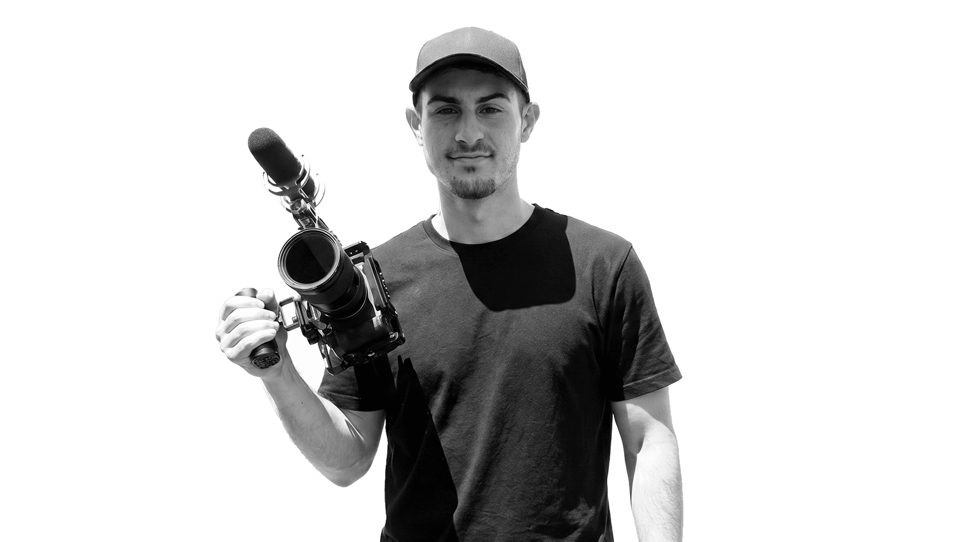 Òscar Merino, filmmaker con su cámara