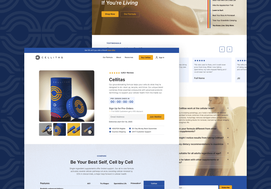 Premium UX Template for Framer