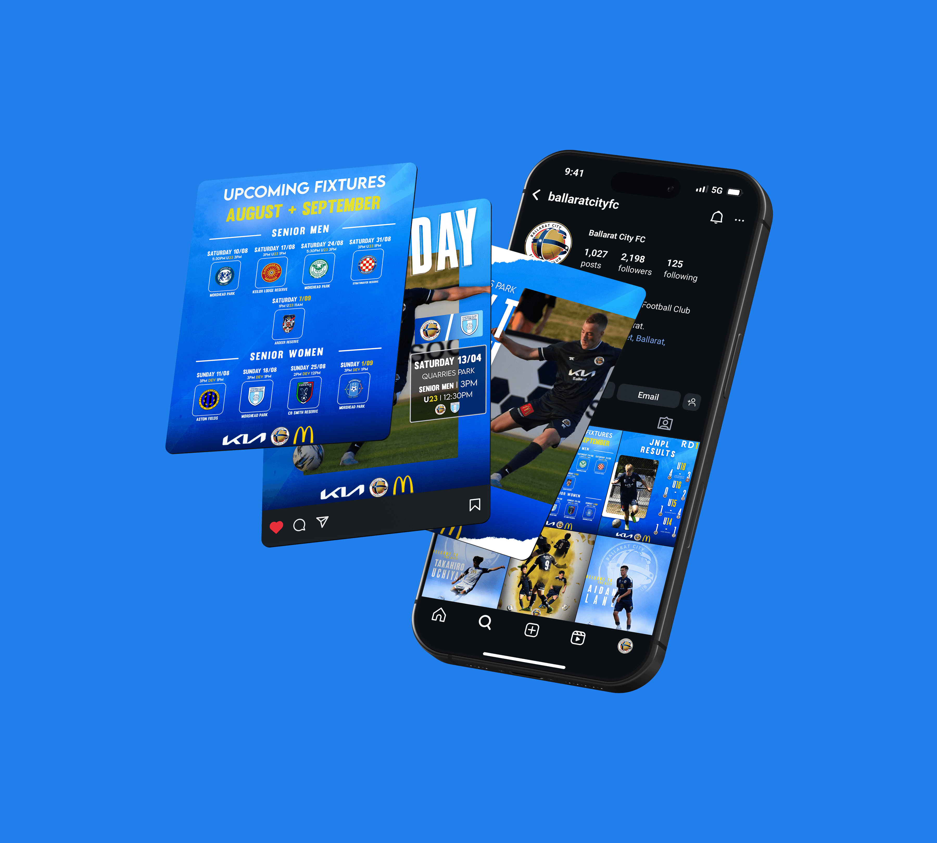 Graphic Design Mockup for RHMedia