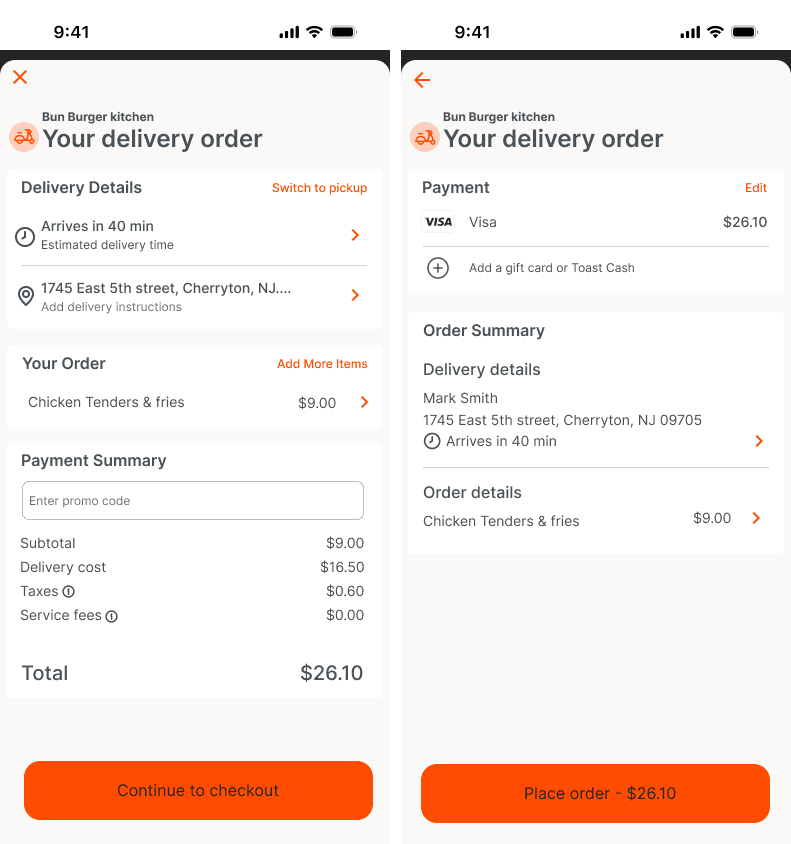 Phone mockup with the app details page