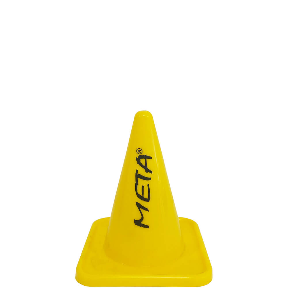 Meta Coloured Cone Classic – Yellow, 10cm