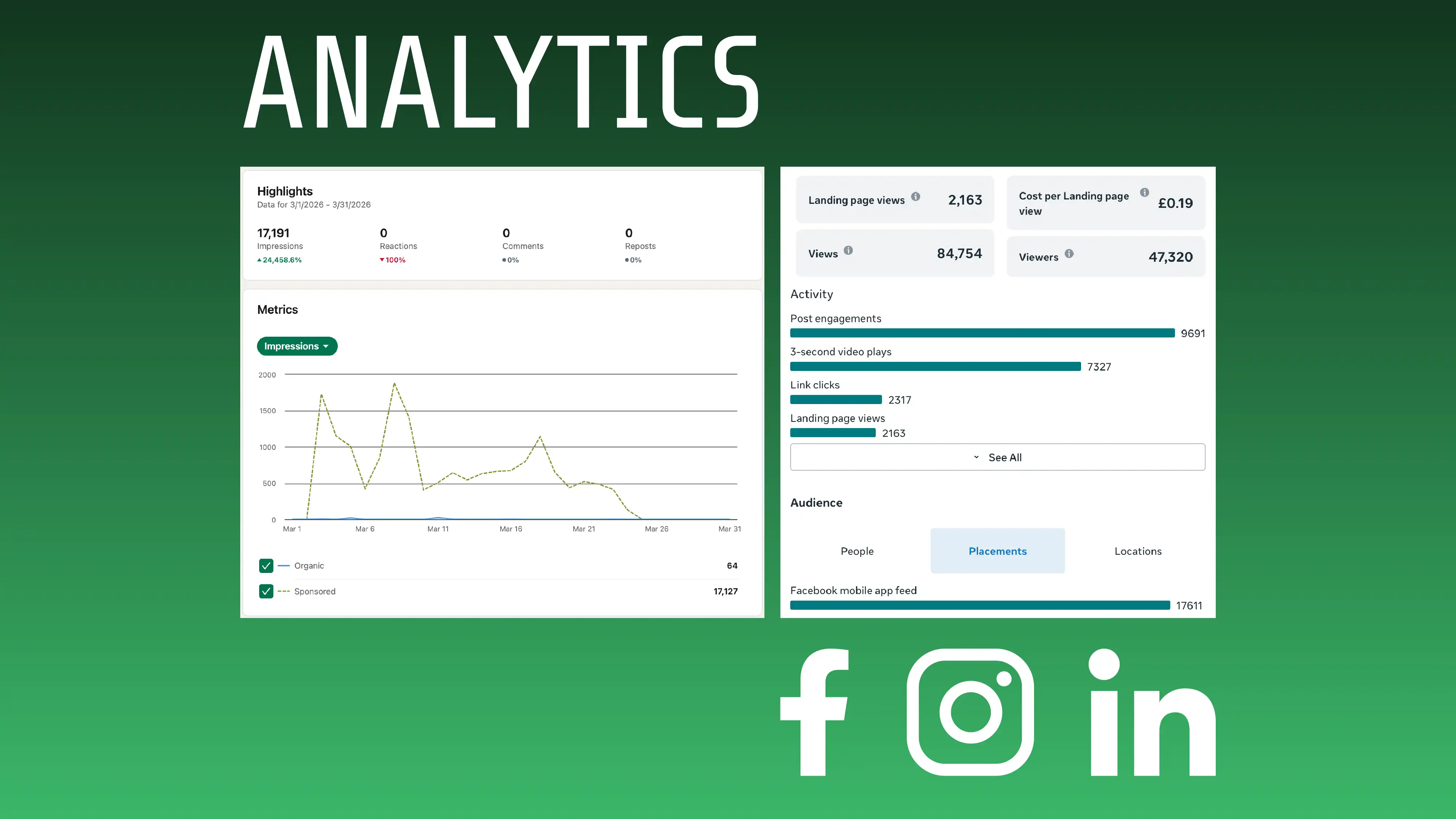 Paid Social Media Ads - Analytics