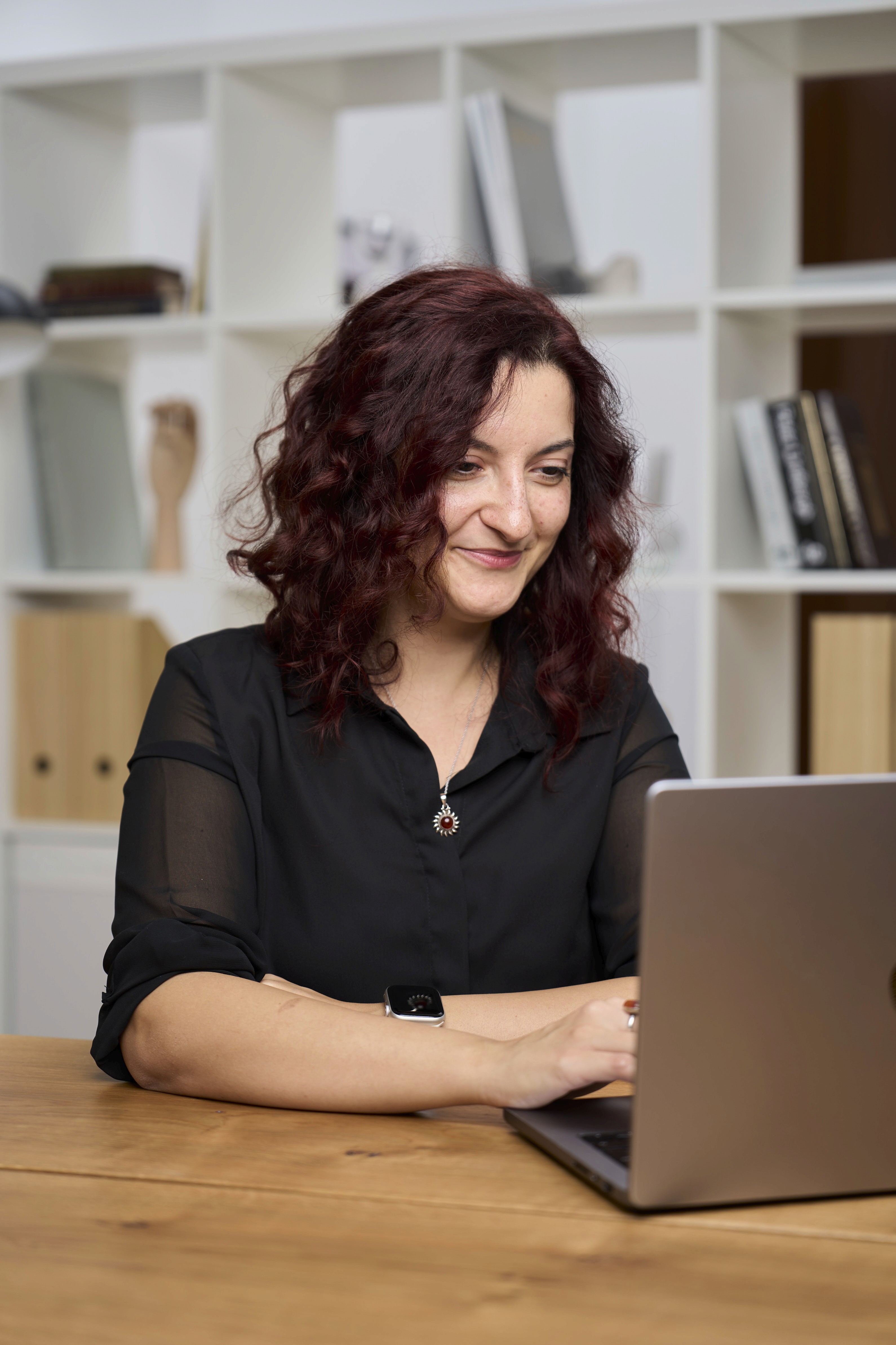 Portrait of portfolio creator