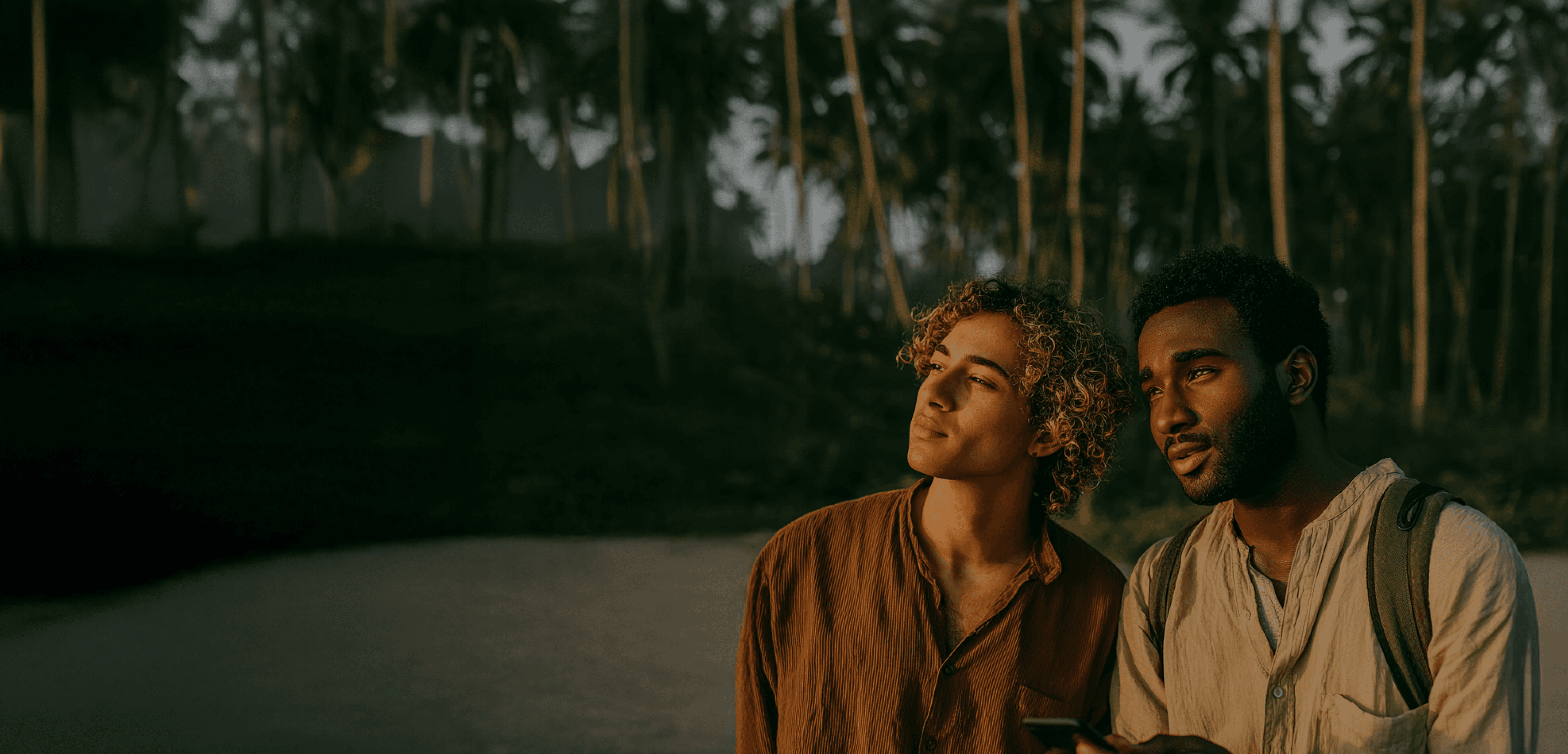 Two People in Sri Lanka