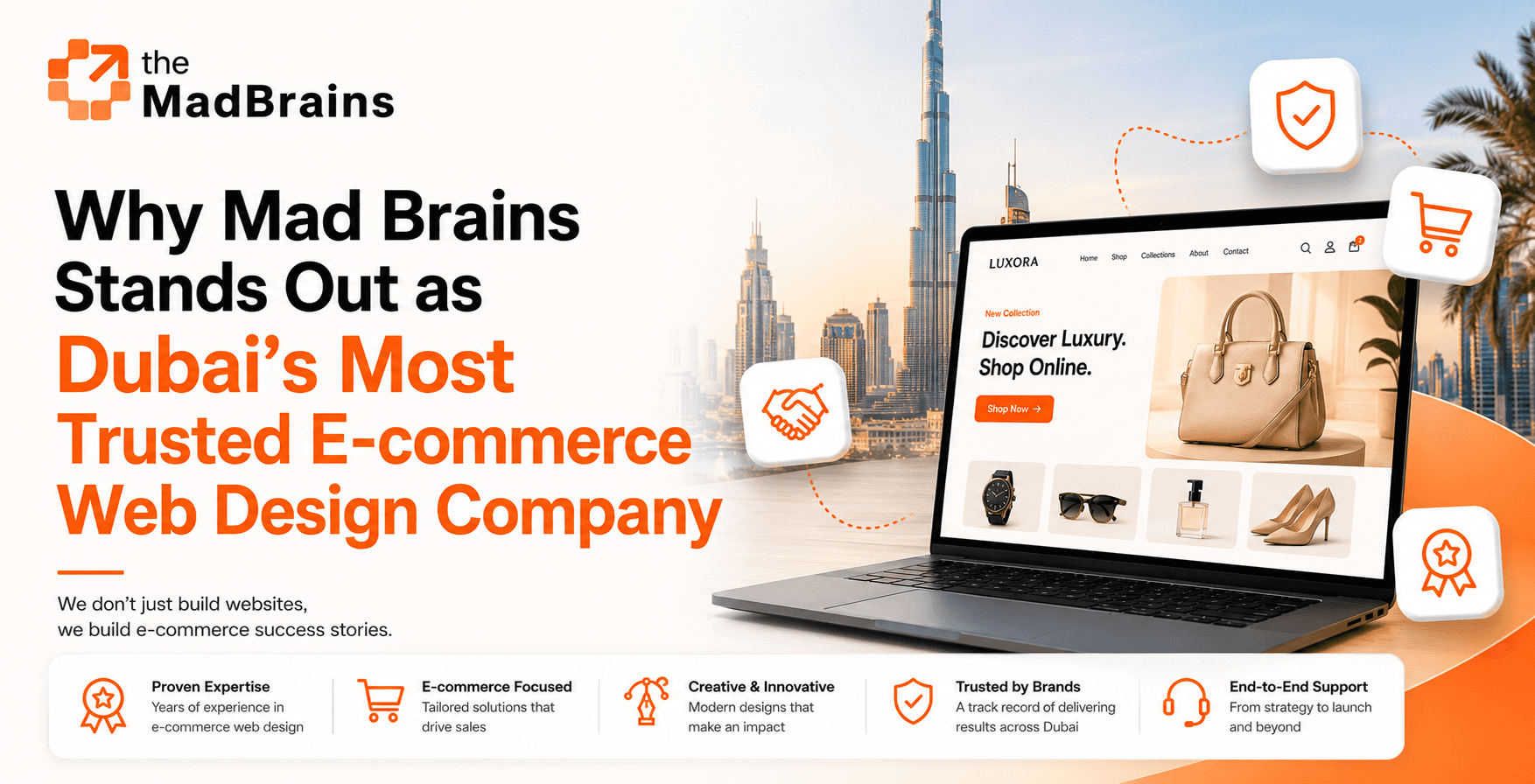 Trusted Dubai E-Commerce Web Design Company Mad Brains