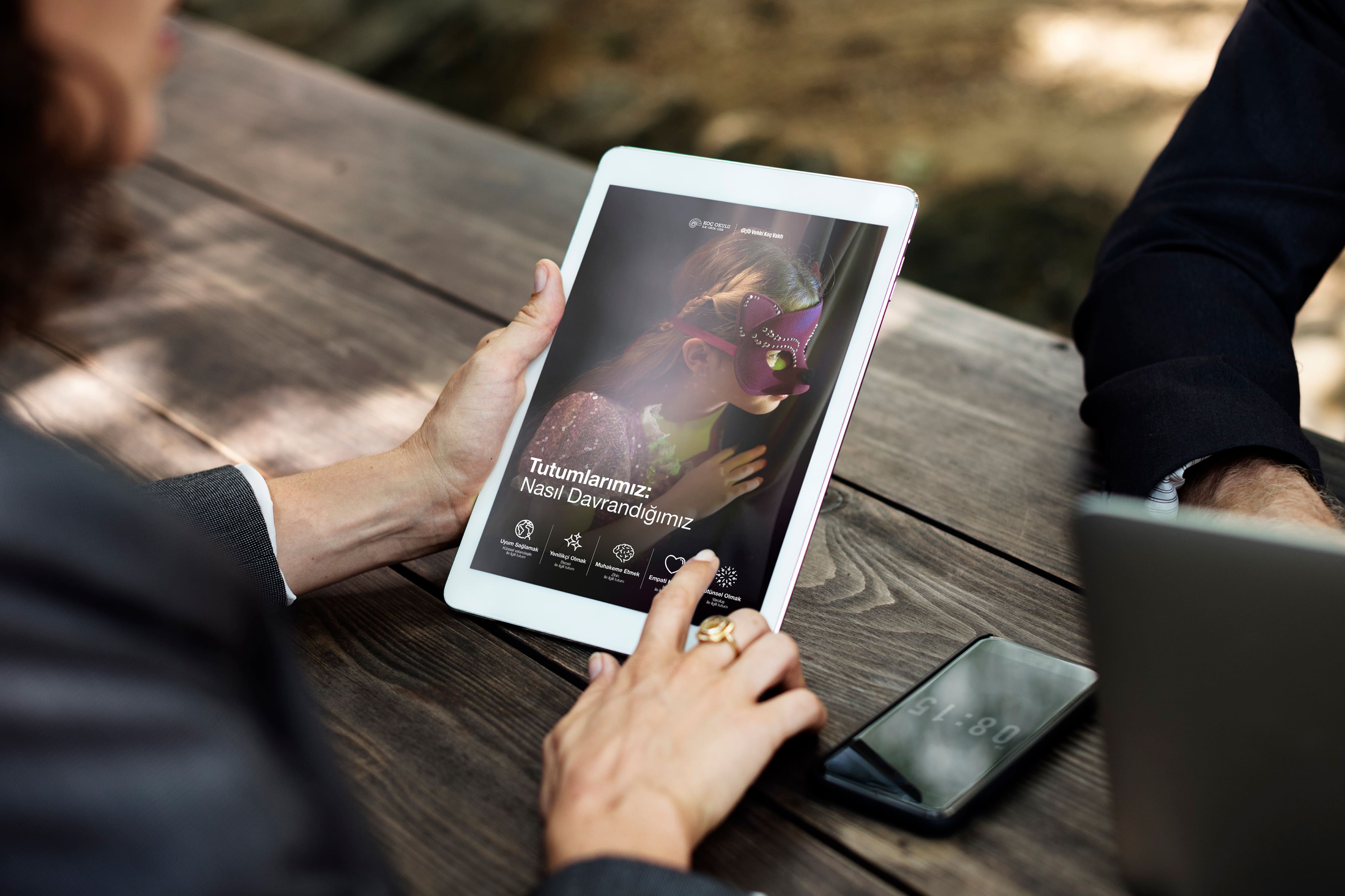 koç school campaign