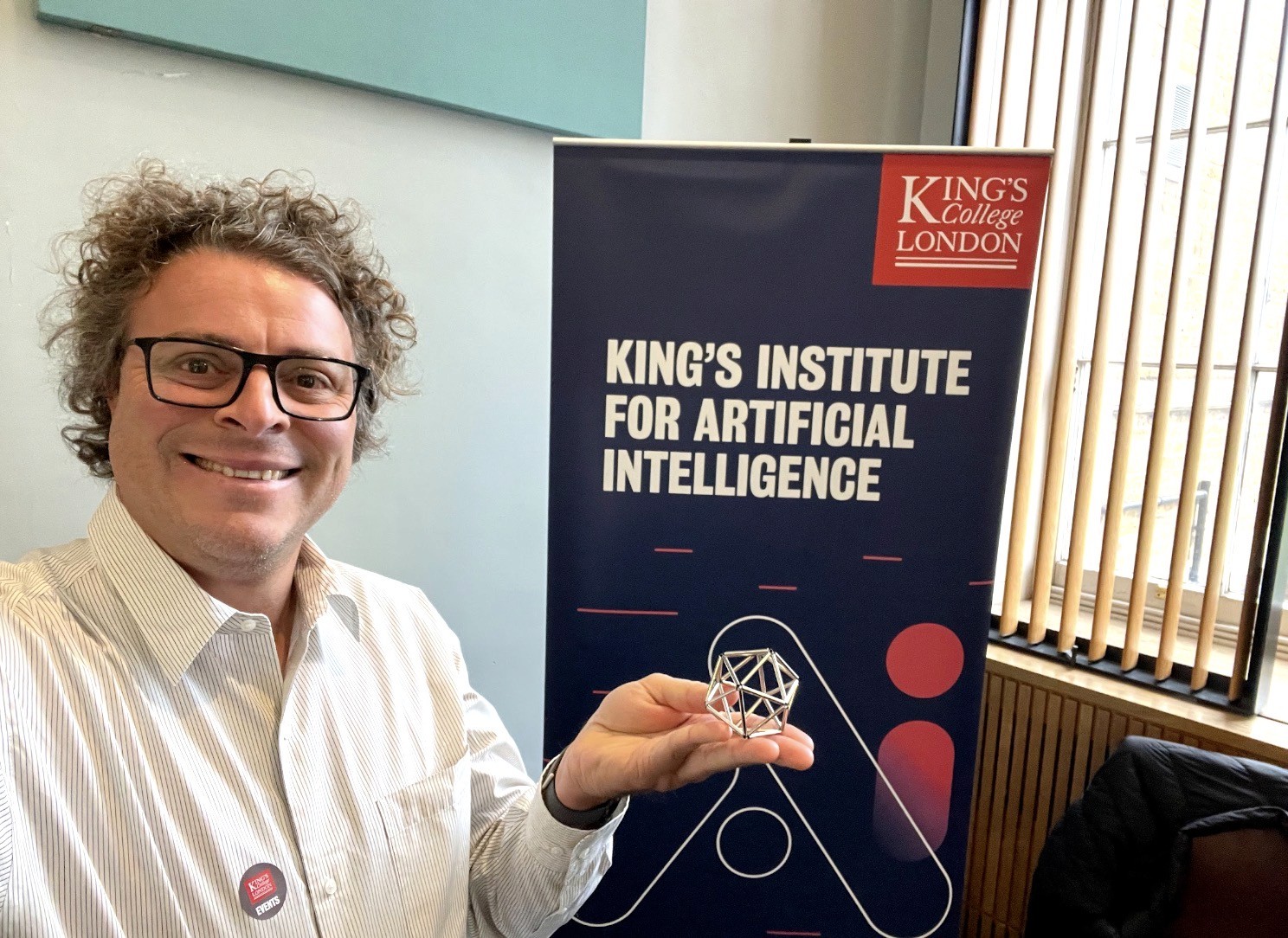 Federico Ast at King's Institute for Artificial Intelligence presenting the Kleros protocol.