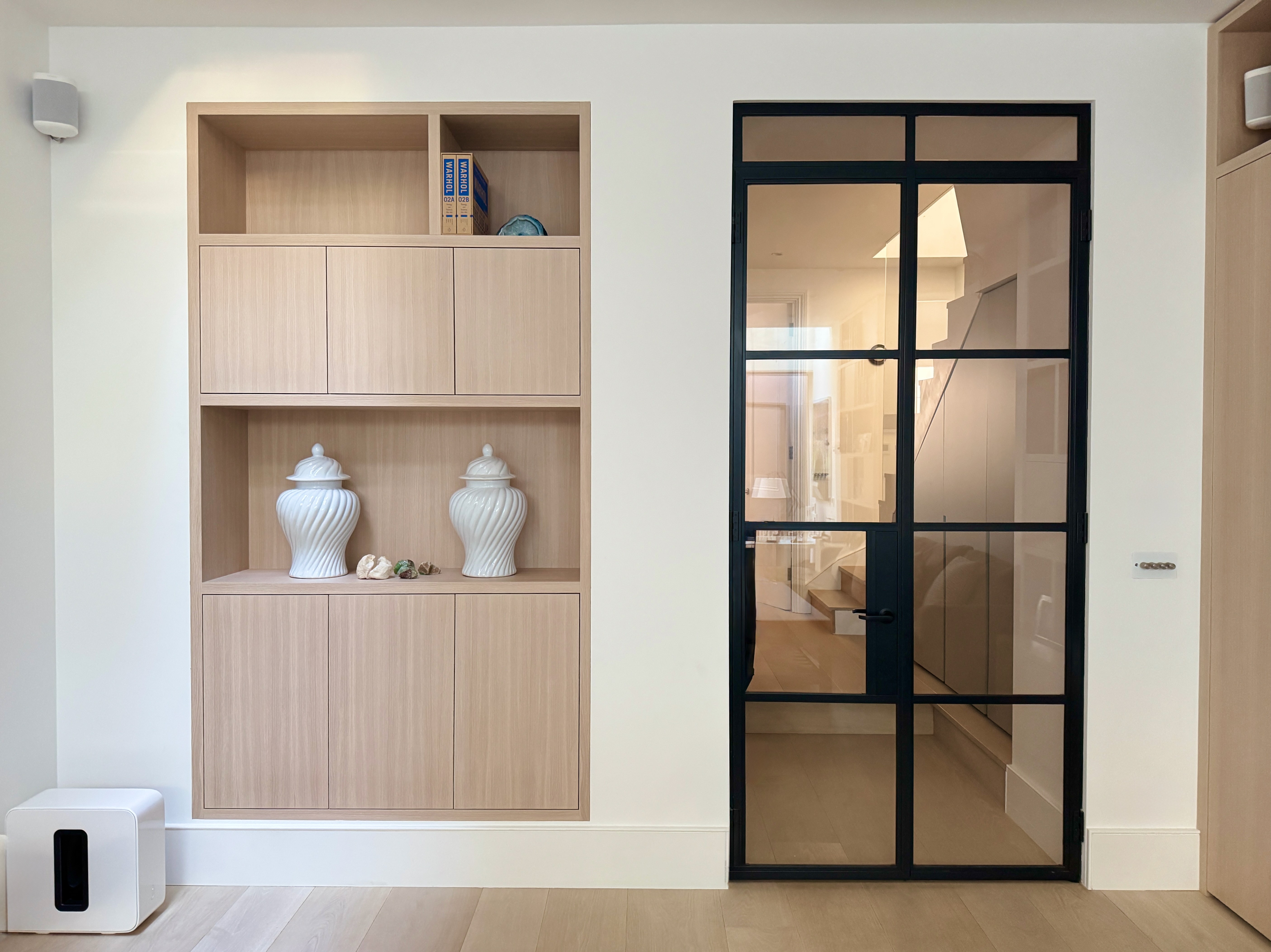 white bed with gray pillow