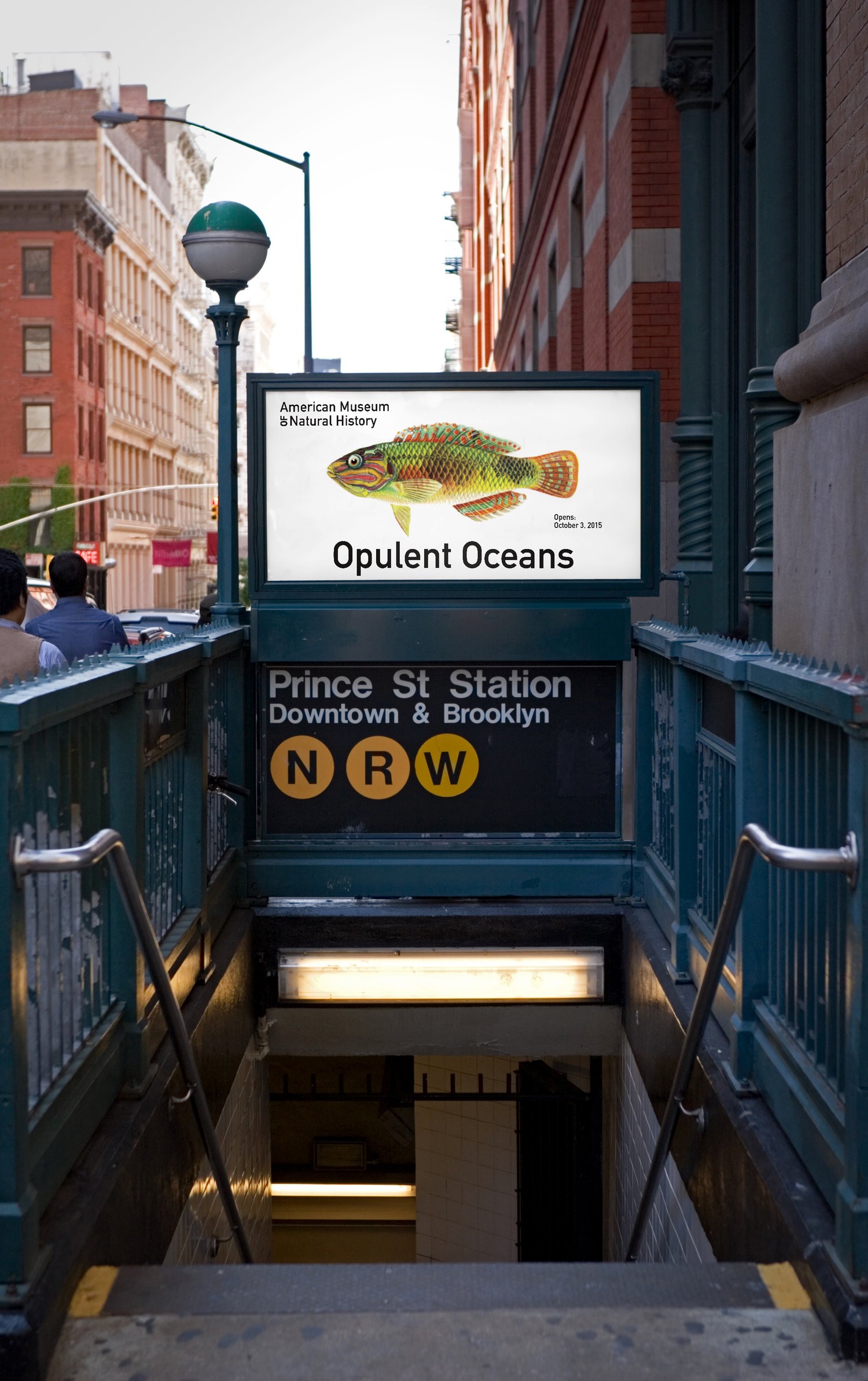 Tracy Huang subway poster