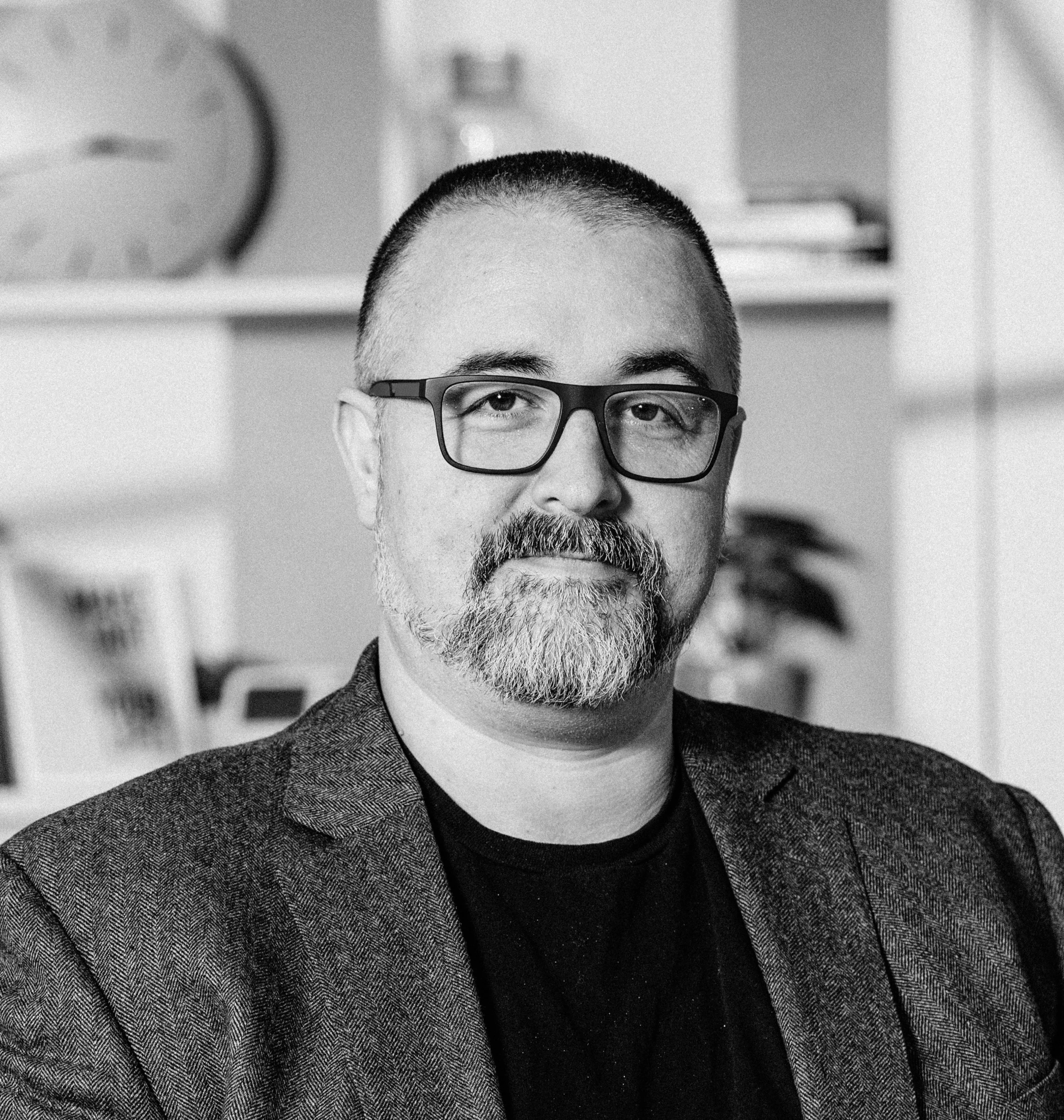 Casual portrait of a videographer