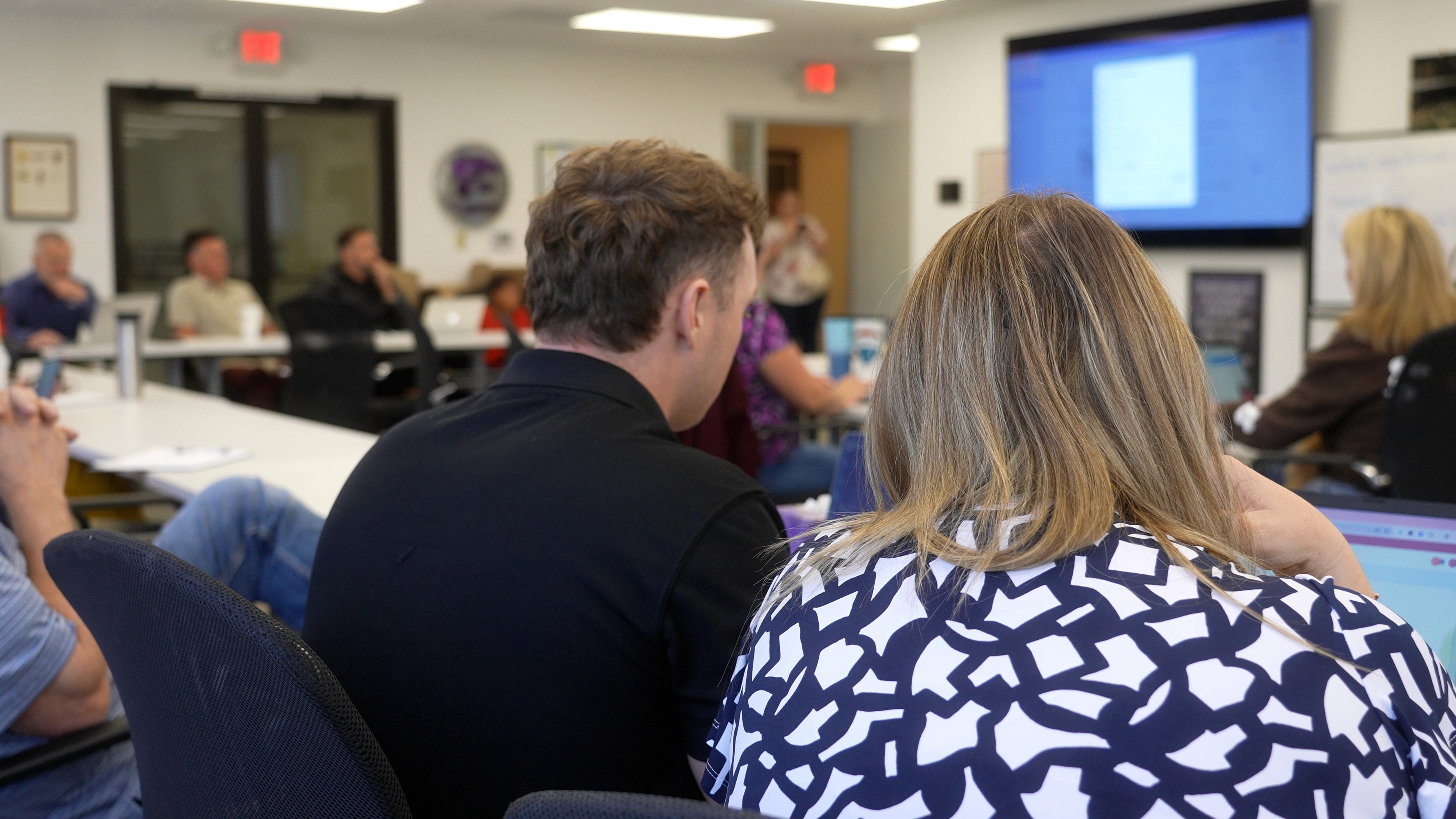 Image of co founder of dual ai helping real estate agent