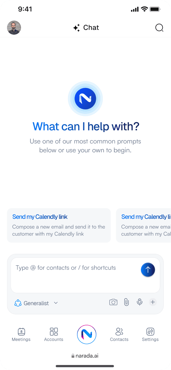 Phone screen showing a website interface