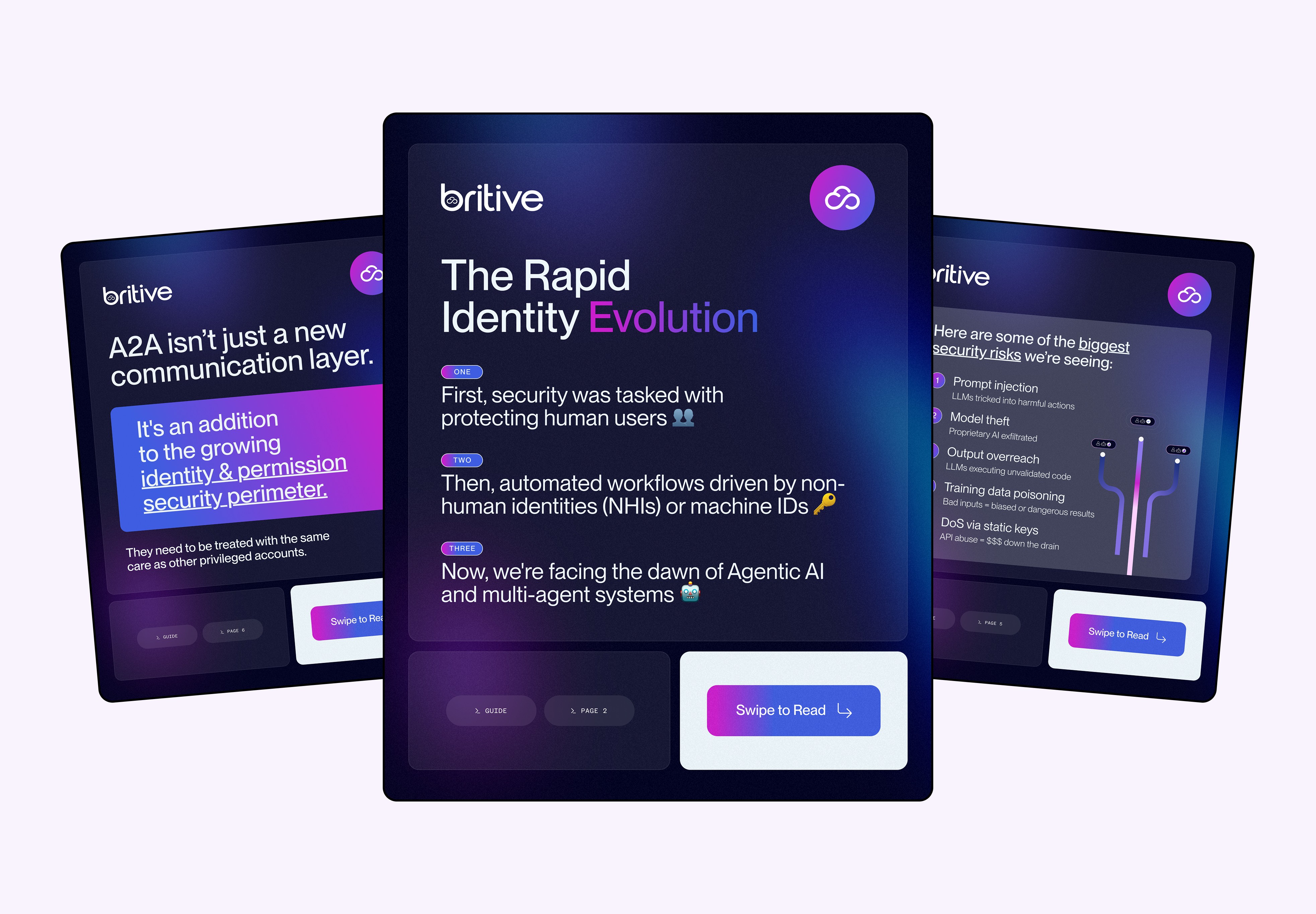 Britive x DesignSpace - Cyber Marketing Design Case Study