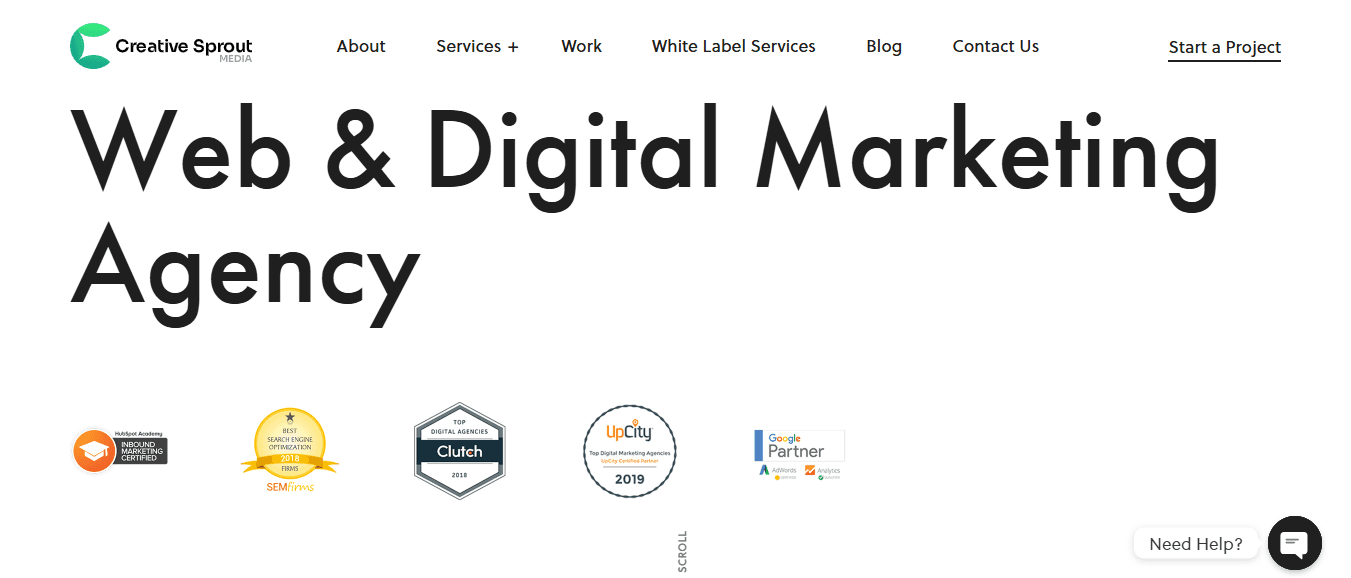 creative sprout media - Mobile SEO Agency