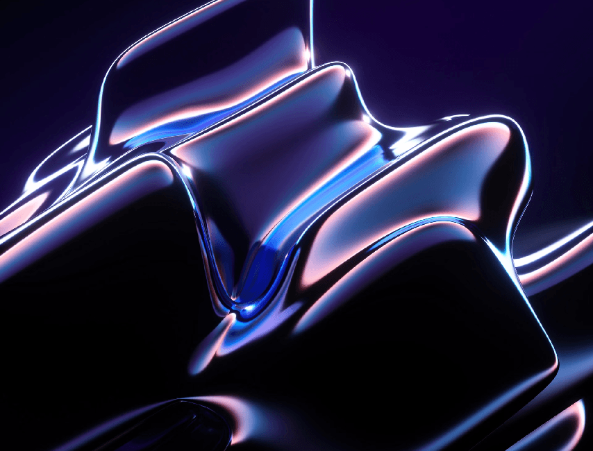 Glass morphic gradient image