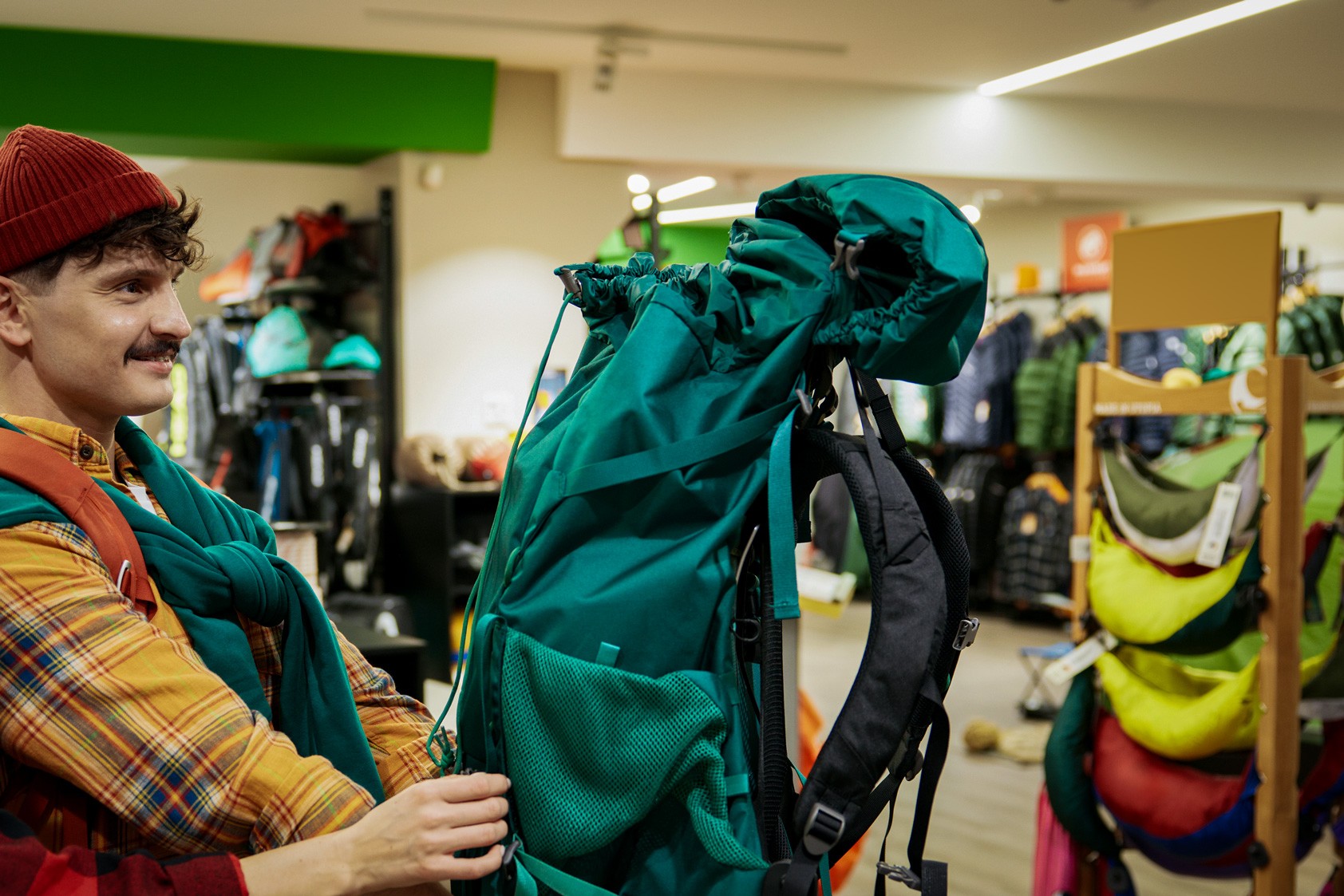 Focused connection calm presence