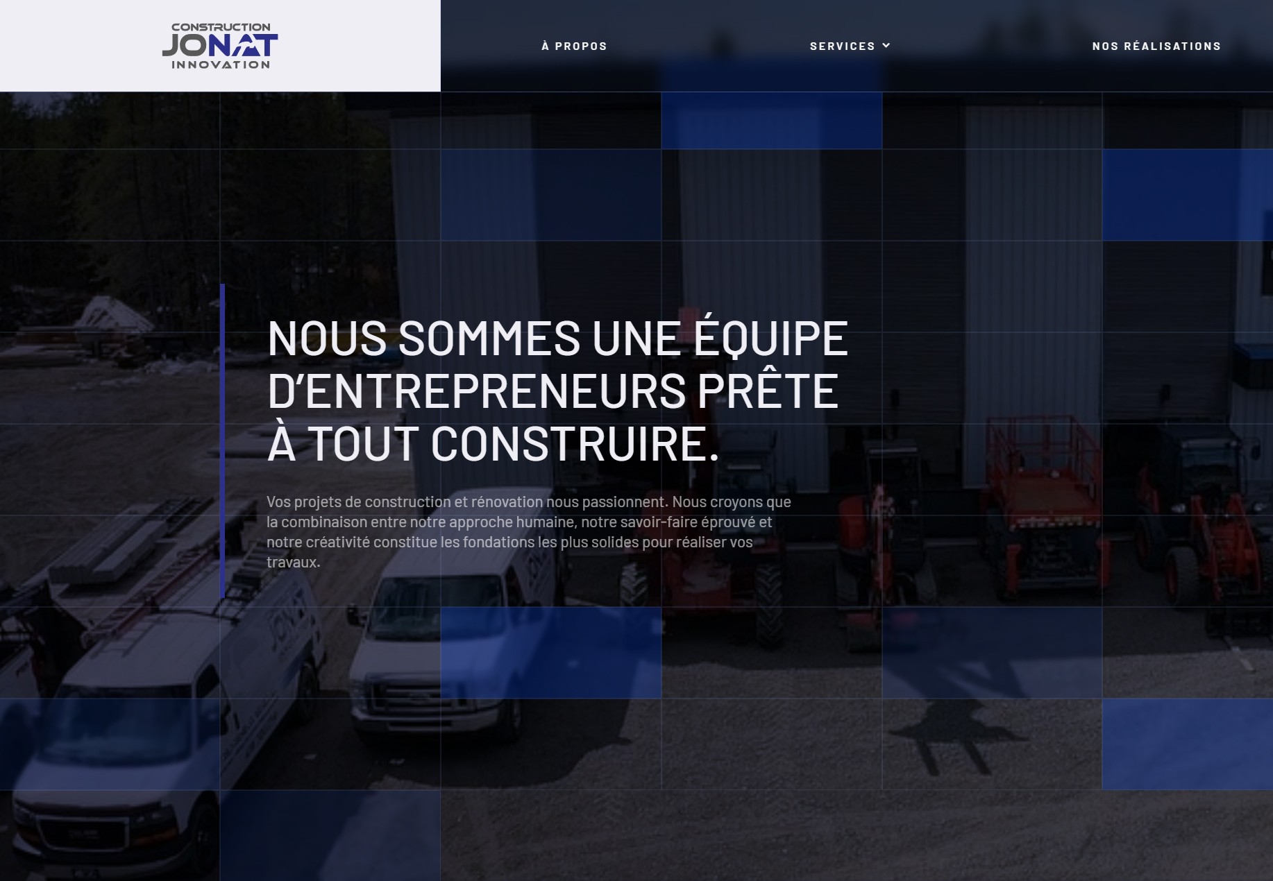 Construction jonat header