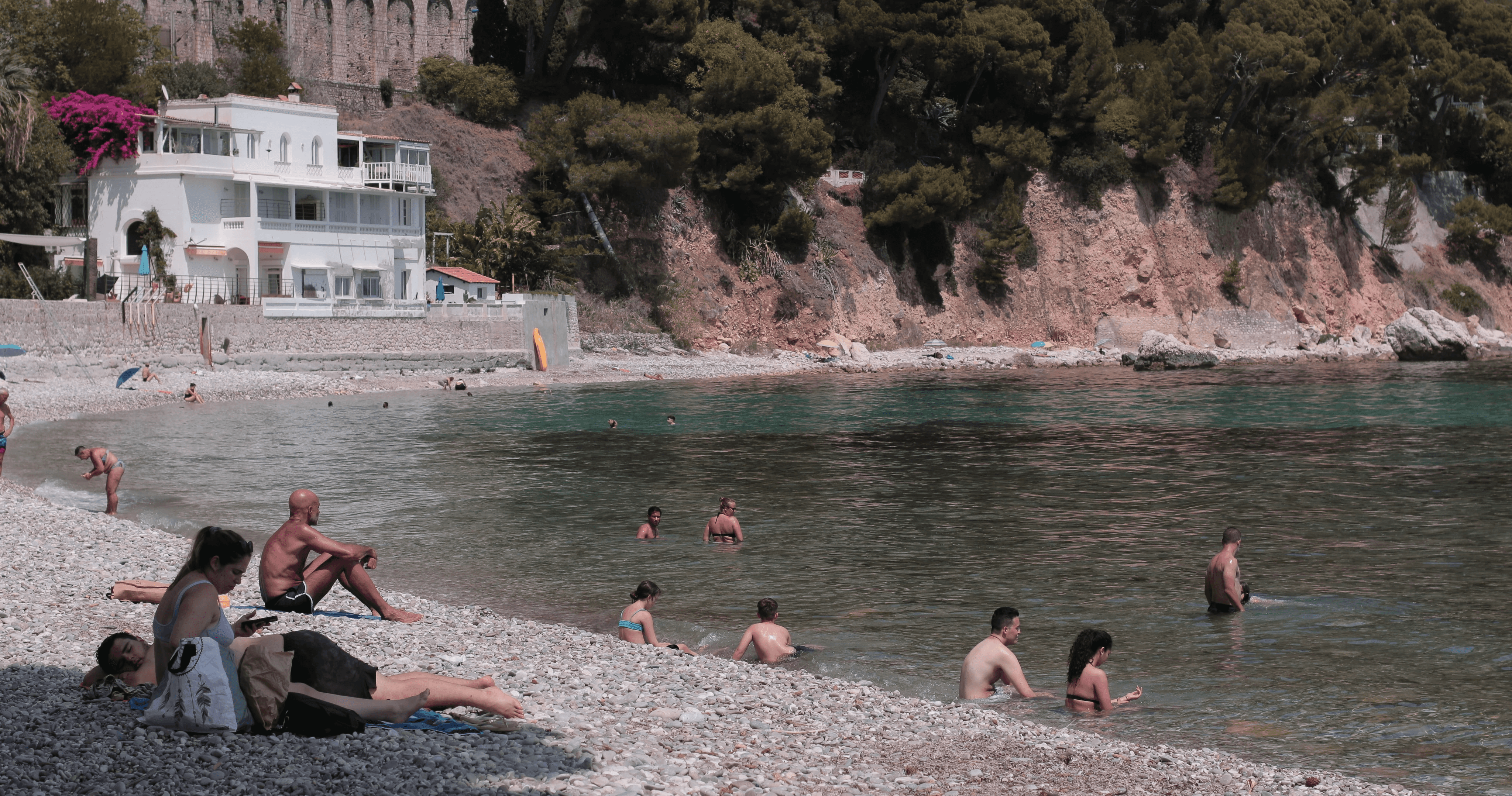 image of a man in a lake