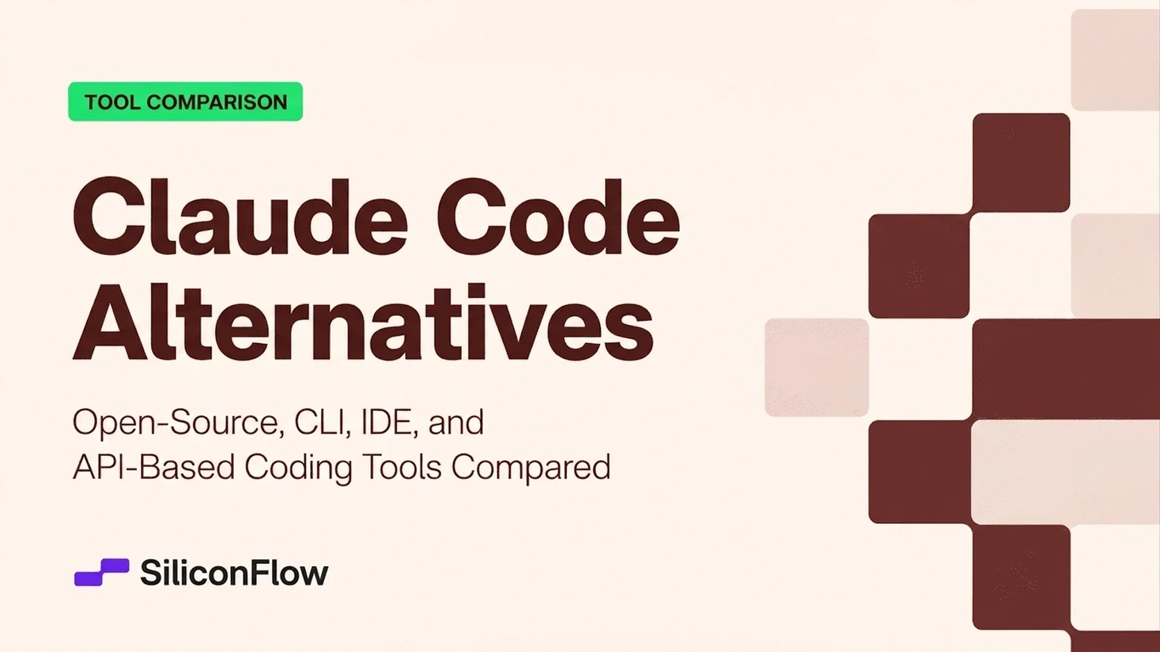 Claude Code alternatives comparison covering CLI agents, IDE assistants, open-source coding tools, and API-based developer workflows