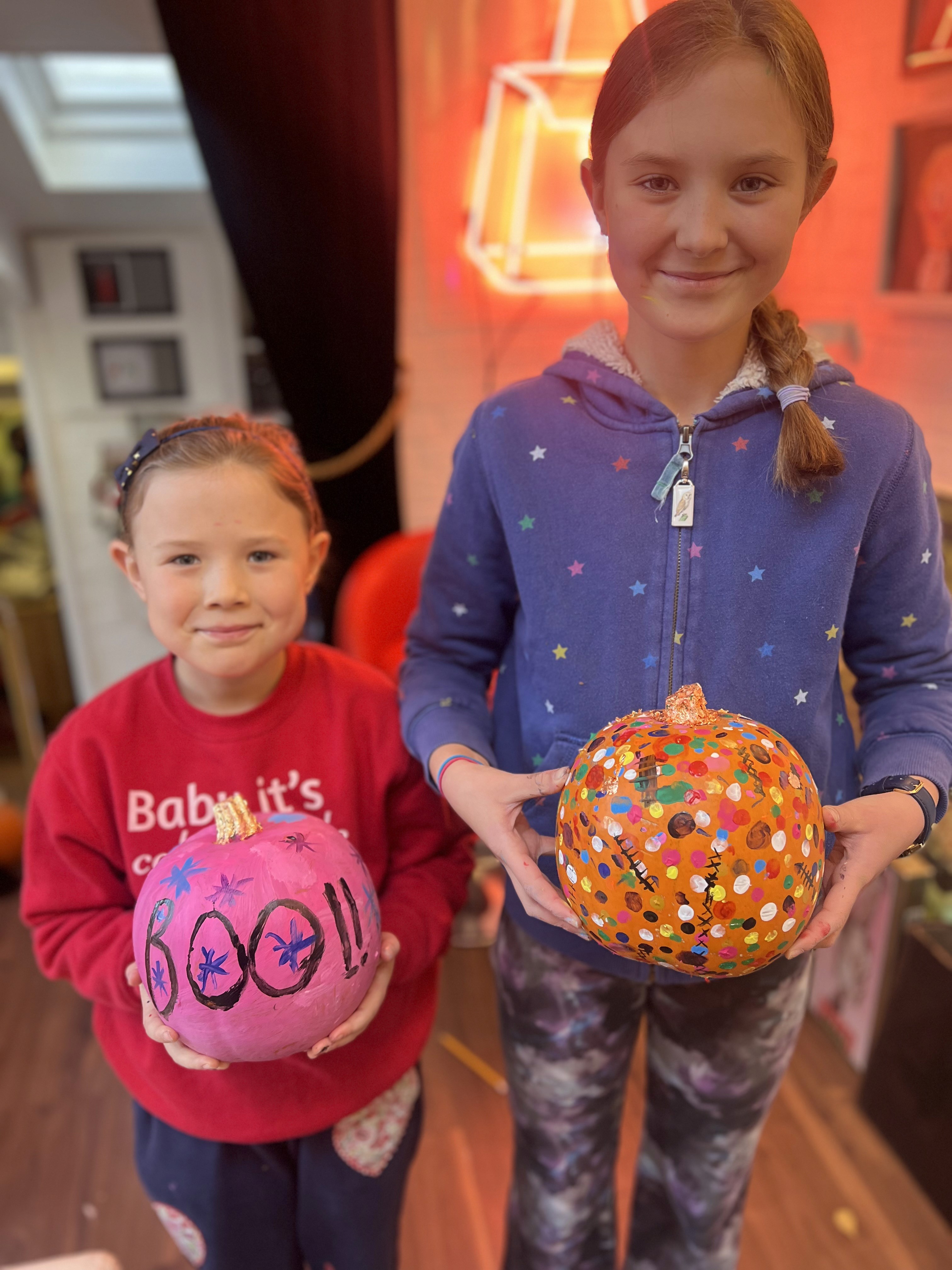 Pumpkin painting